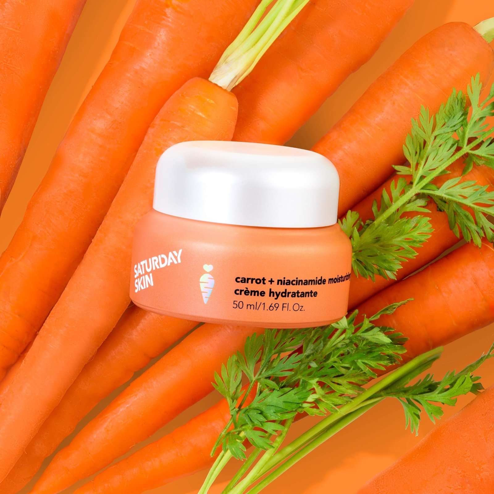 SATURDAY SKIN Carrot + Niacinamide Moisturizing Cream 50 ml