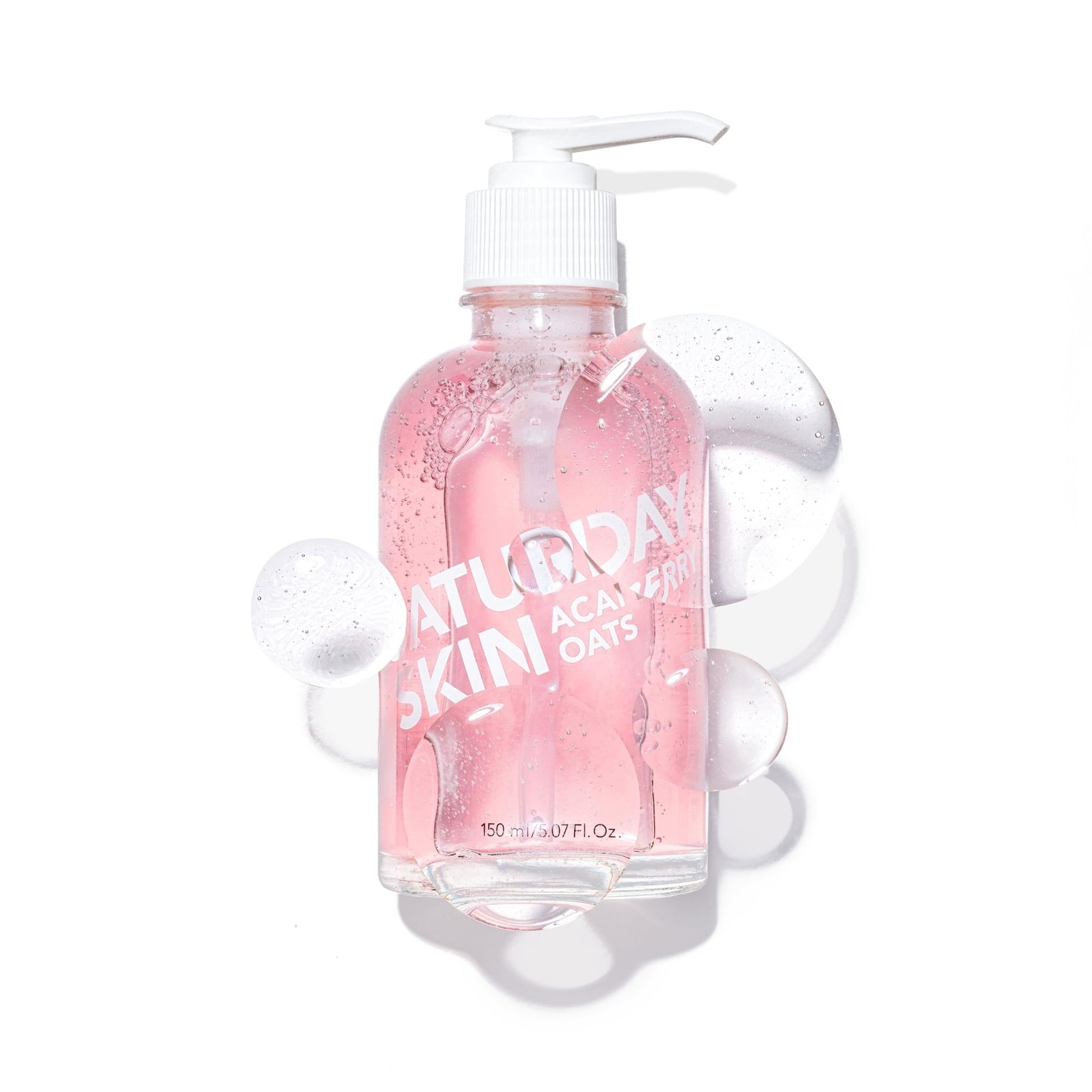 SATURDAY SKIN Acai Berry + Oats Antioxidant Gel Cleanser 150 ml