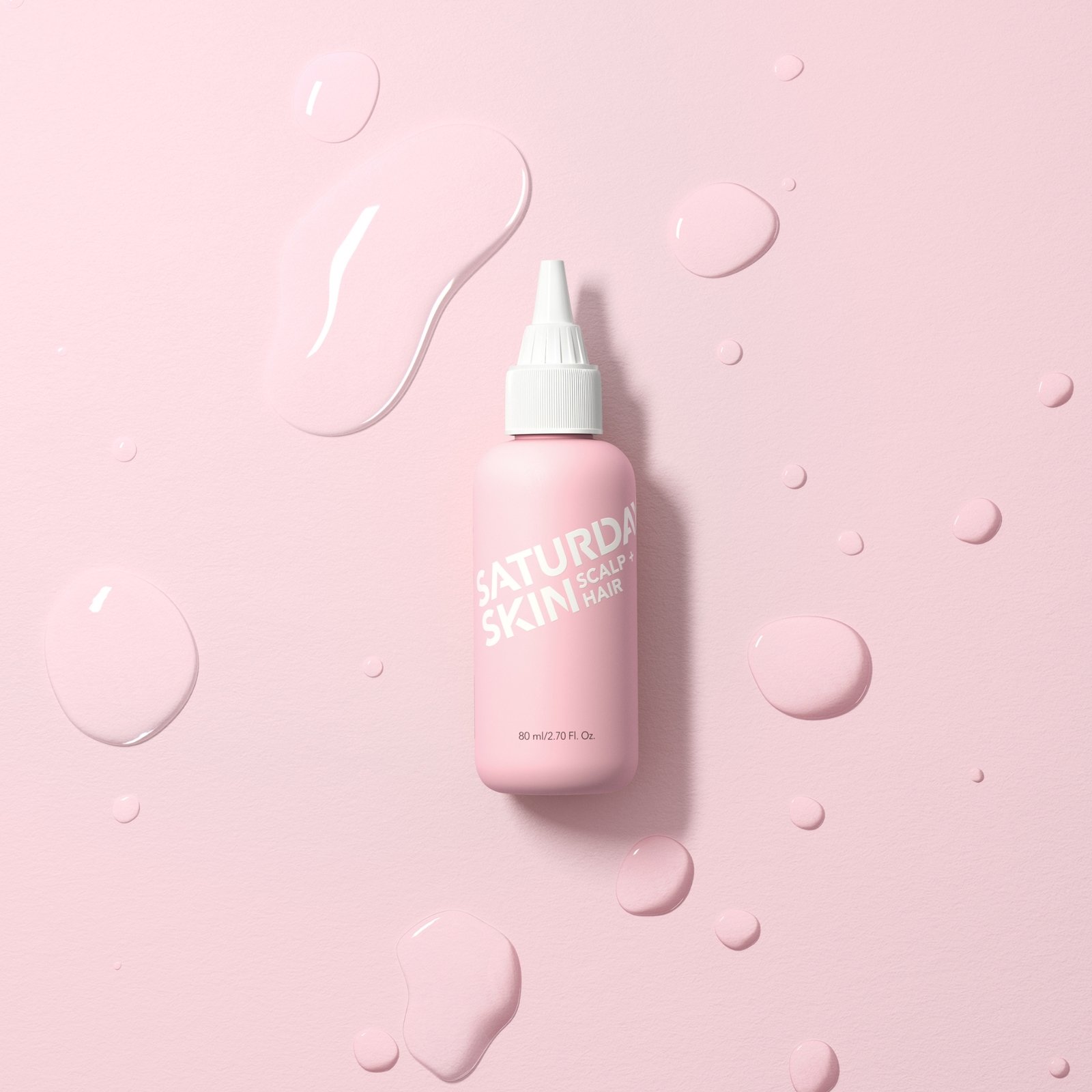 SATURDAY SKIN Scalp + Hair Strengthening Peptide Treatment 80 ml