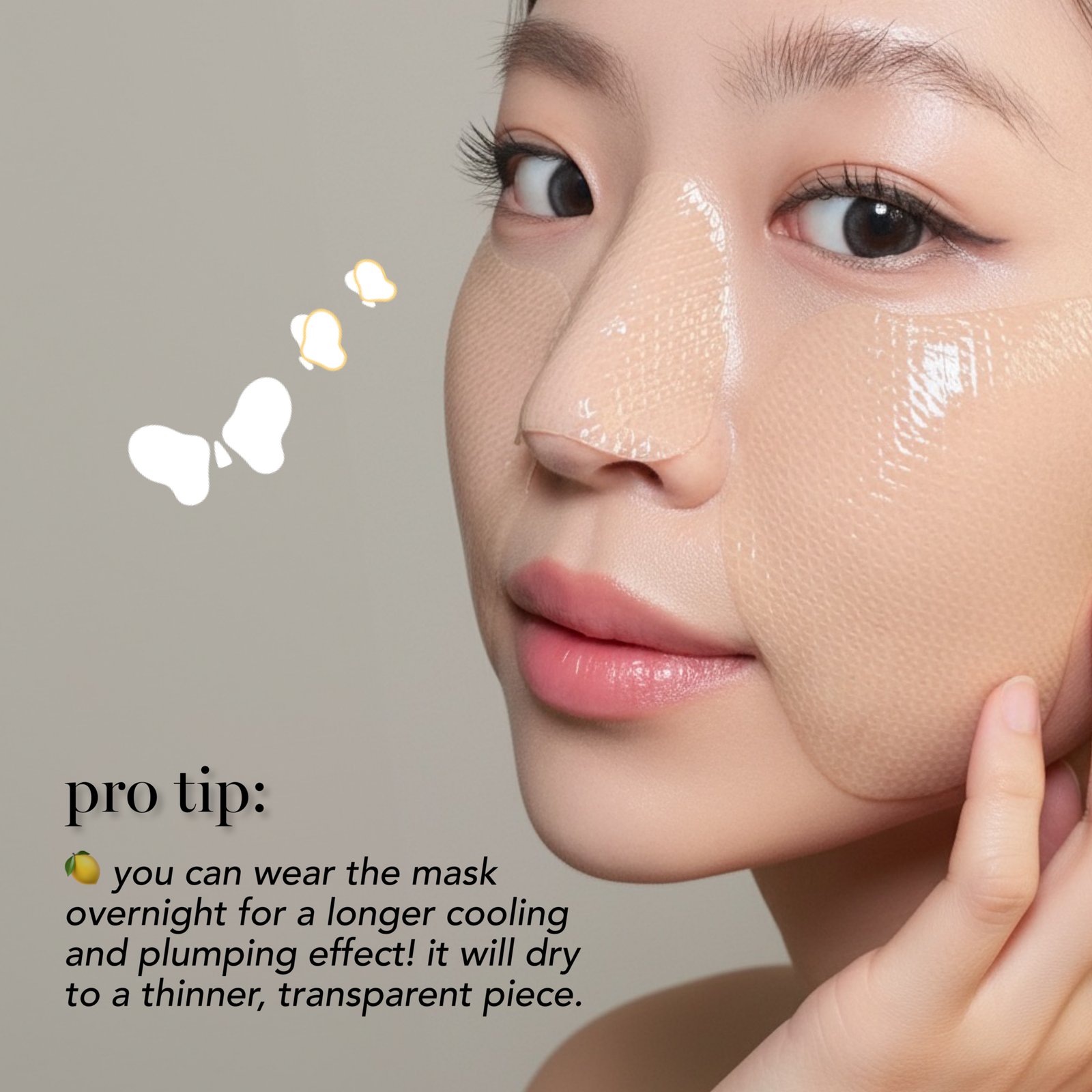 SATURDAY SKIN Yuzu Vitamin C Butterfly Hydrogel Mask 4-Pack