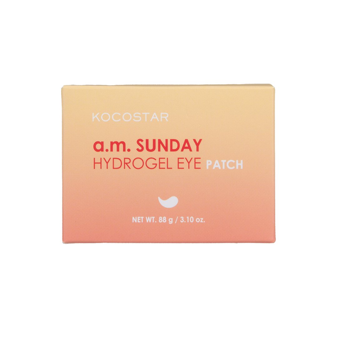 KOCOSTAR a.m Sunday Hydrogel Eye Patch 24 pairs