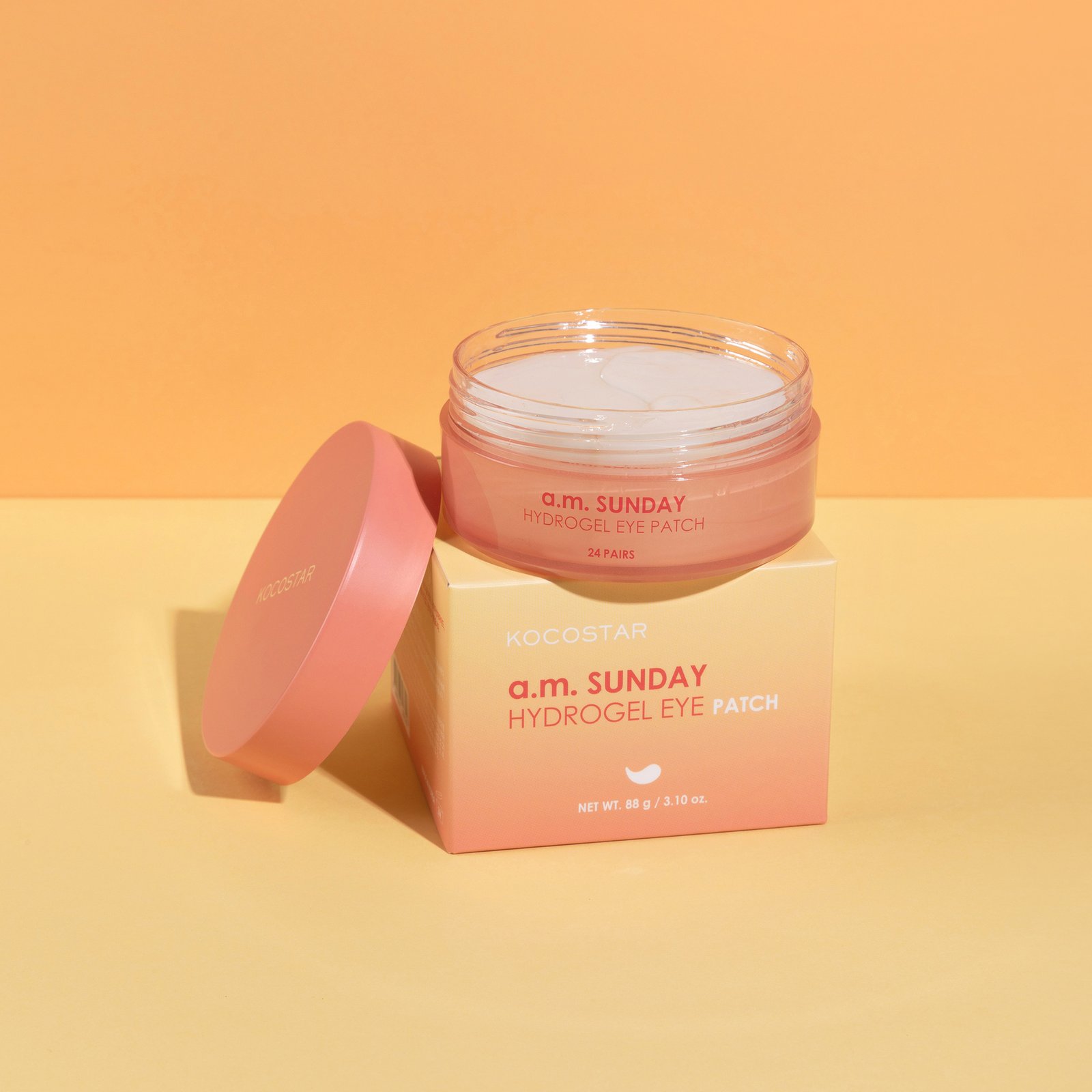 KOCOSTAR a.m Sunday Hydrogel Eye Patch 24 pairs