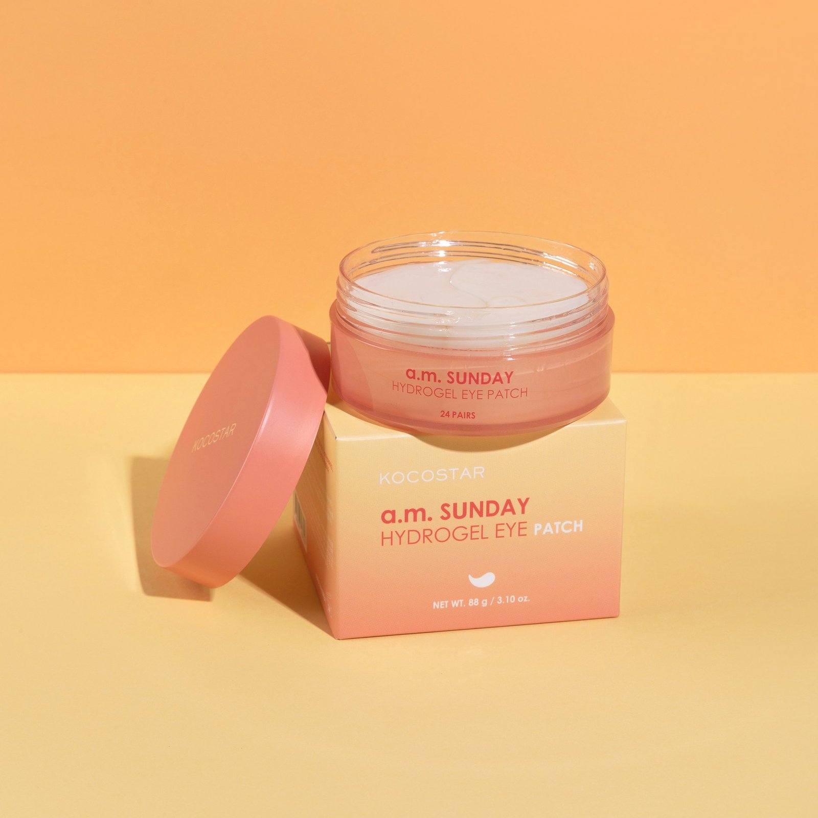 KOCOSTAR a.m Sunday Hydrogel Eye Patch 24 pairs