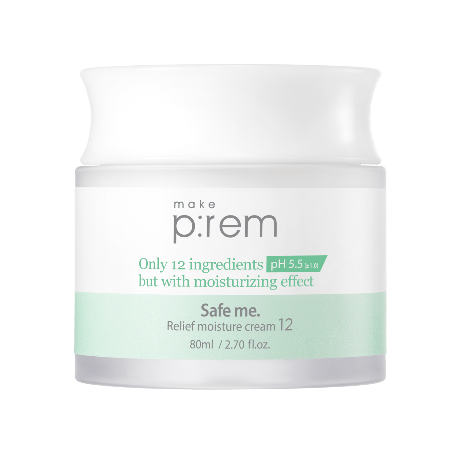 Make p:rem Safe me. Relief moisture cream