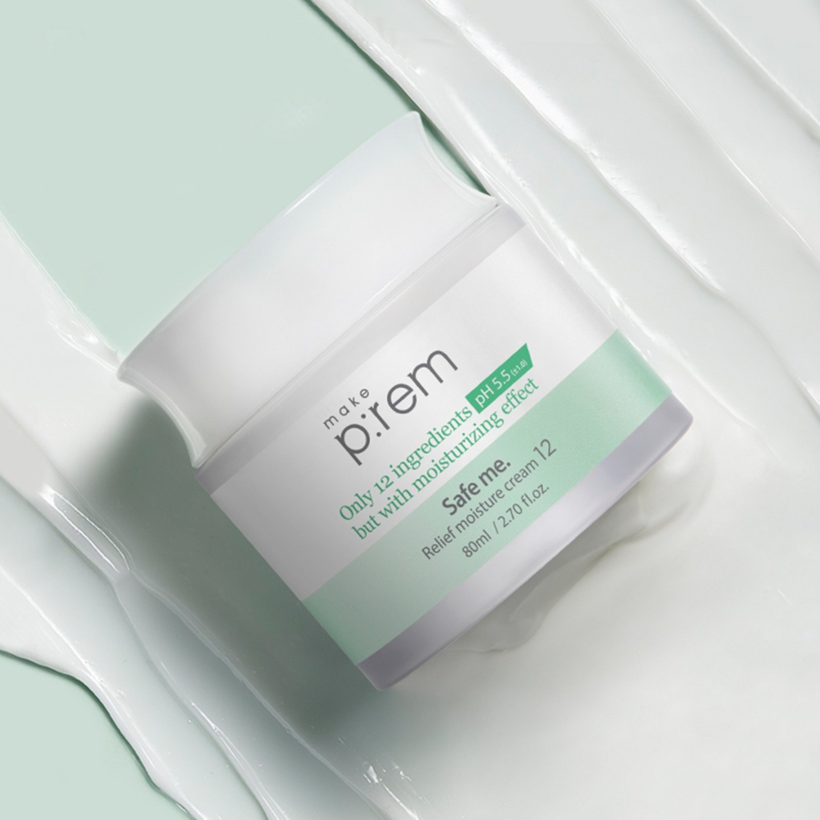 Make p:rem Safe me. Relief moisture cream