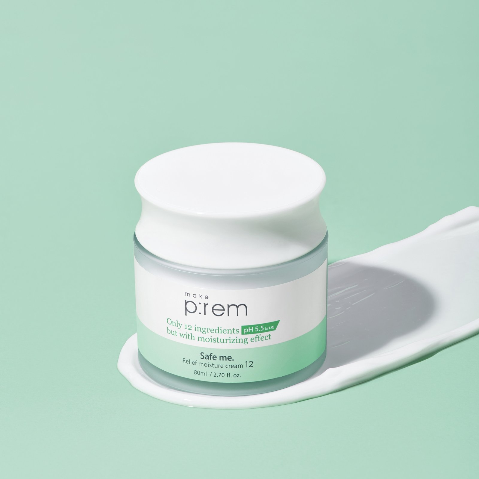 Make p:rem Safe me. Relief moisture cream