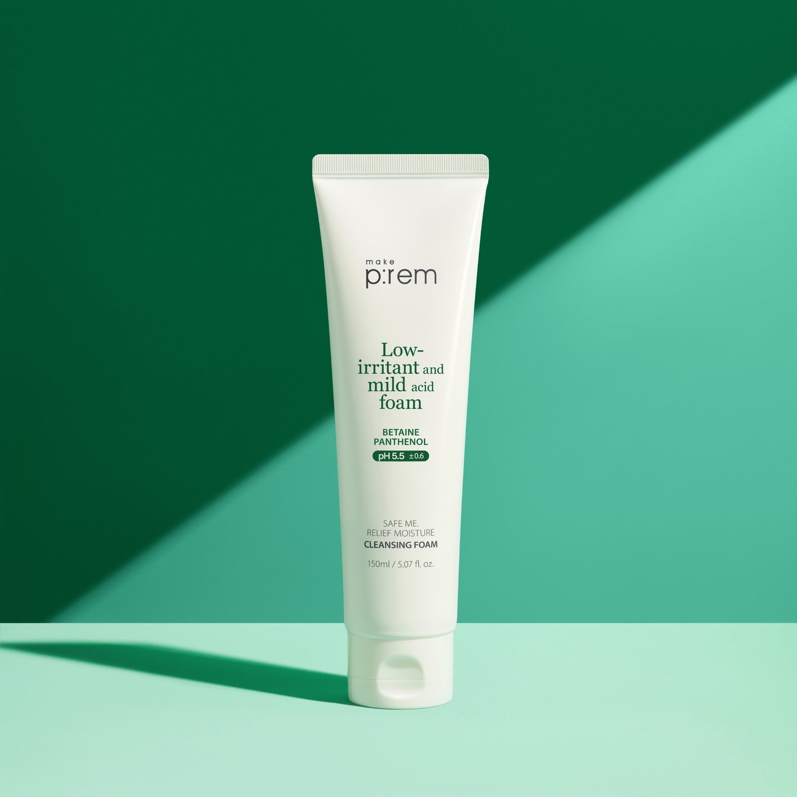 Make p:rem Safe me. Relief moisture cleansing foam