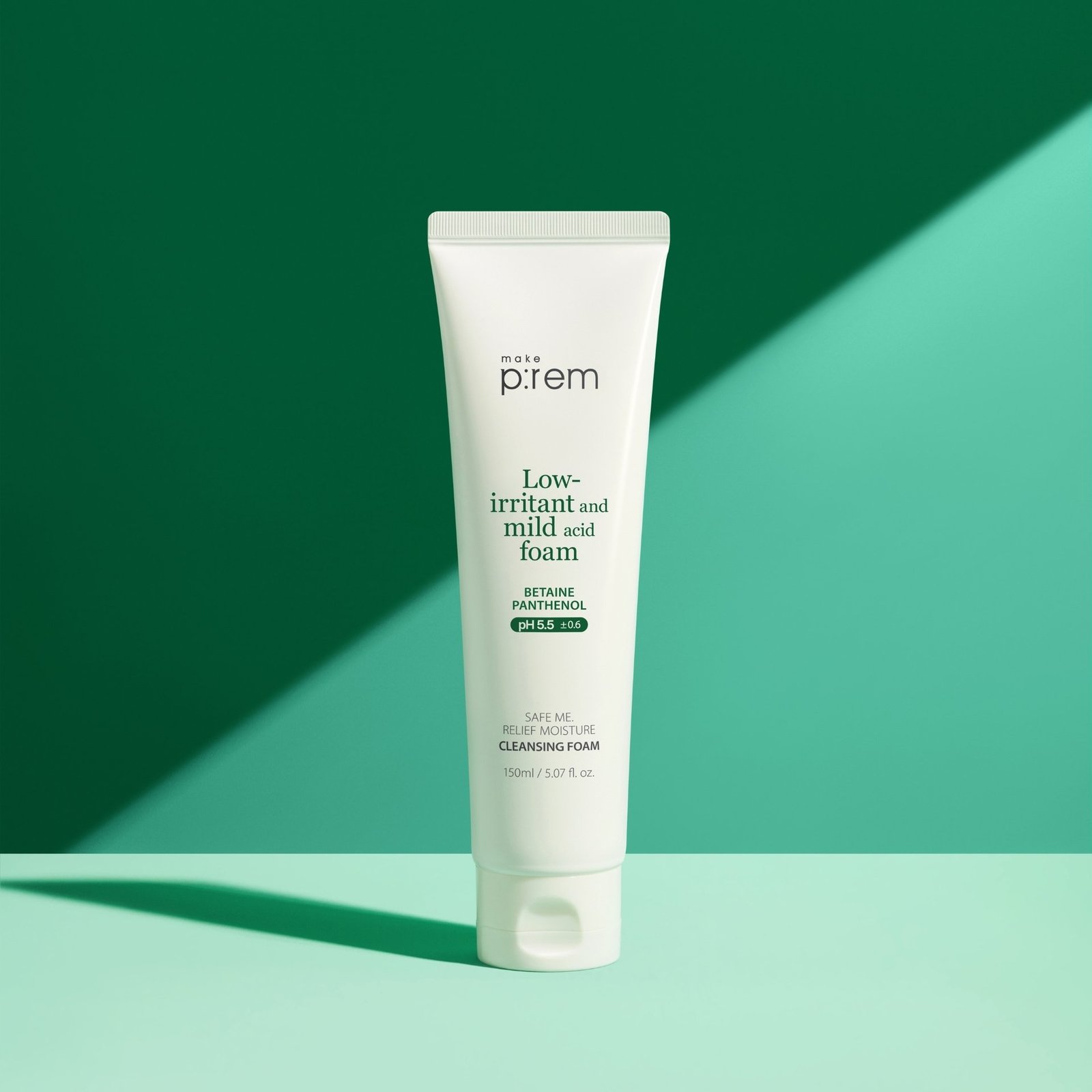 Make p:rem Safe me. Relief moisture cleansing foam
