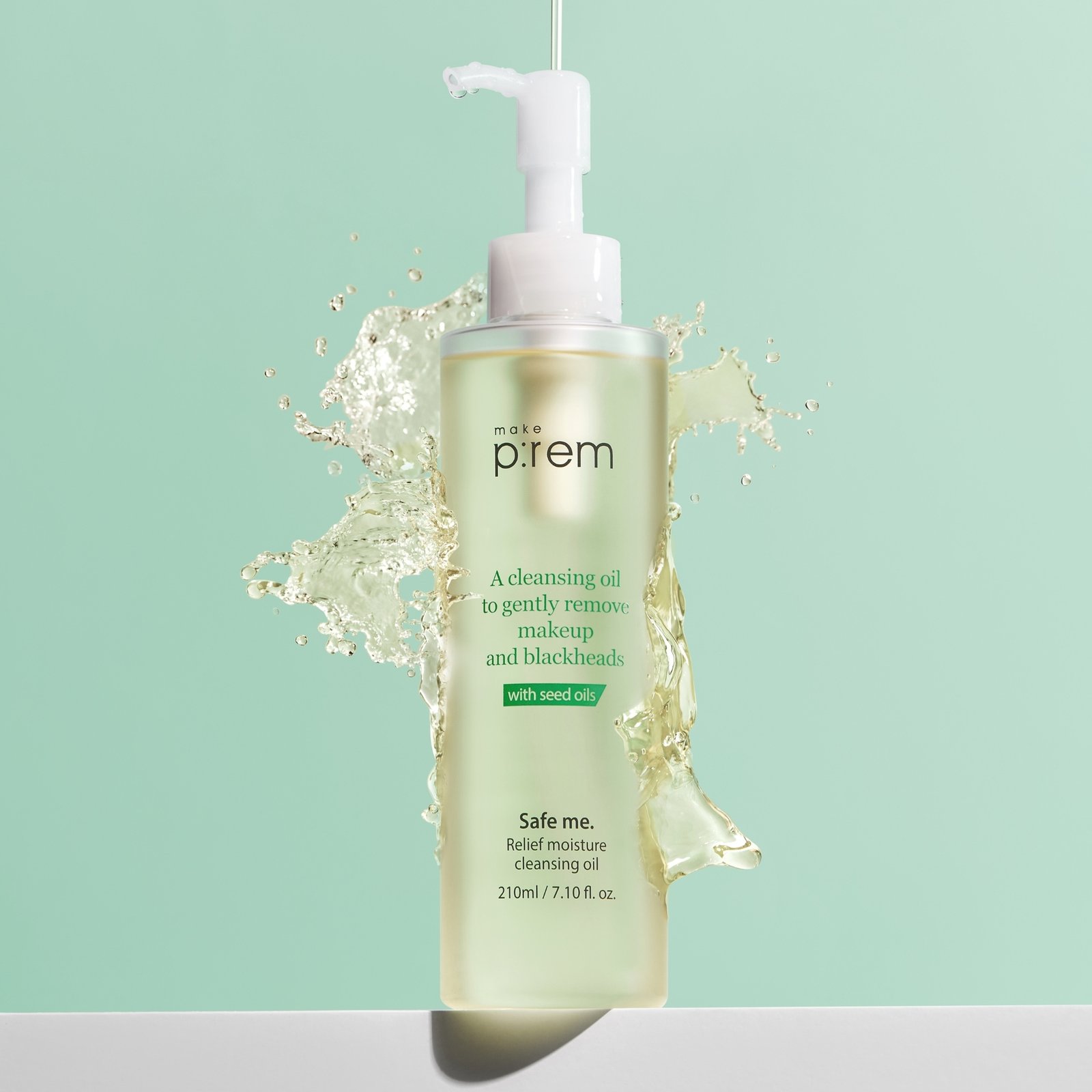 Make p:rem Safe me. Relief moisture cleansing oil