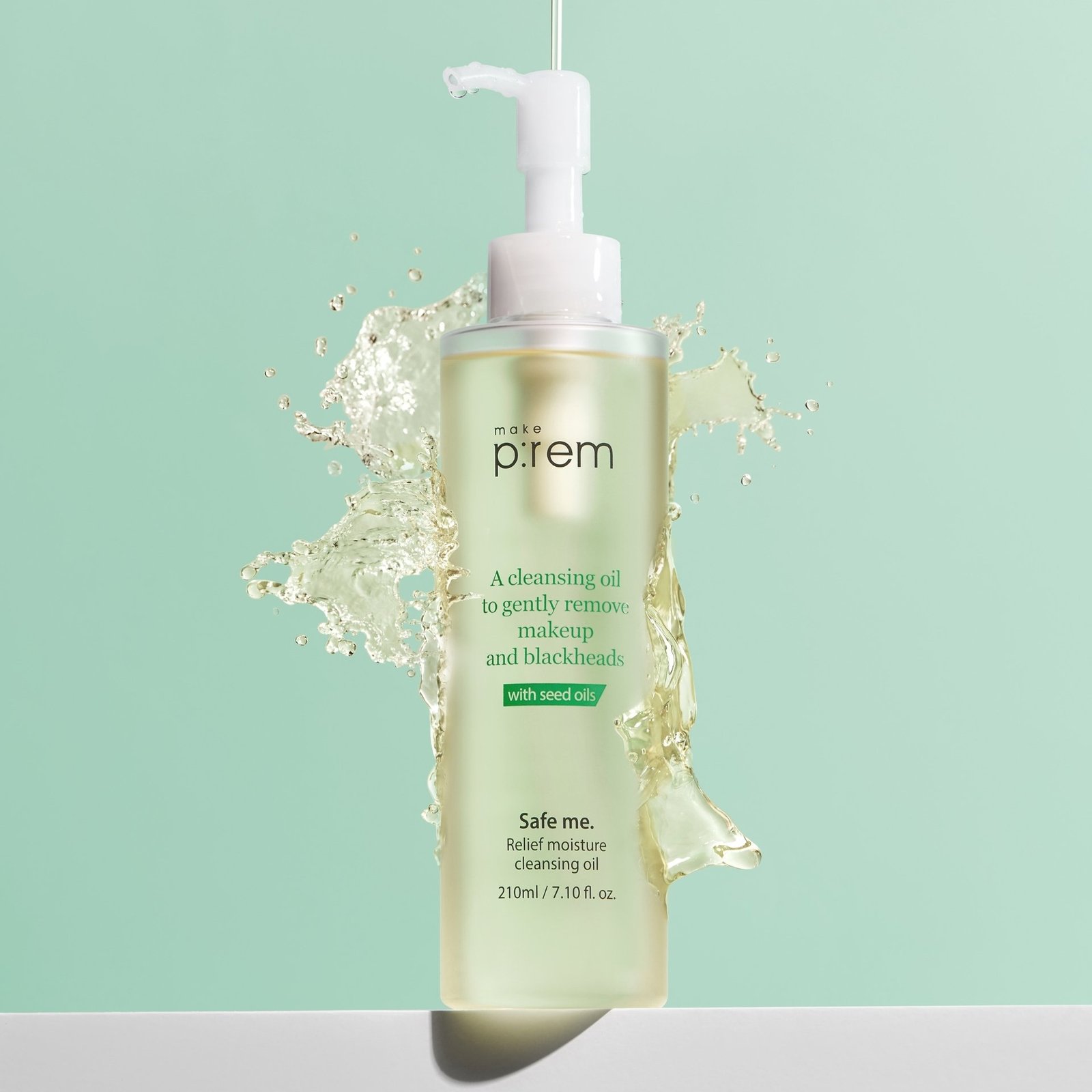 Make p:rem Safe me. Relief moisture cleansing oil