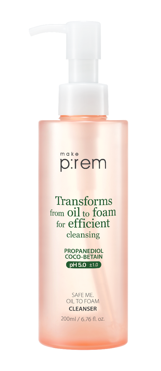 Make p:rem Safe Me Oil to Foam Cleanser 200 ml
