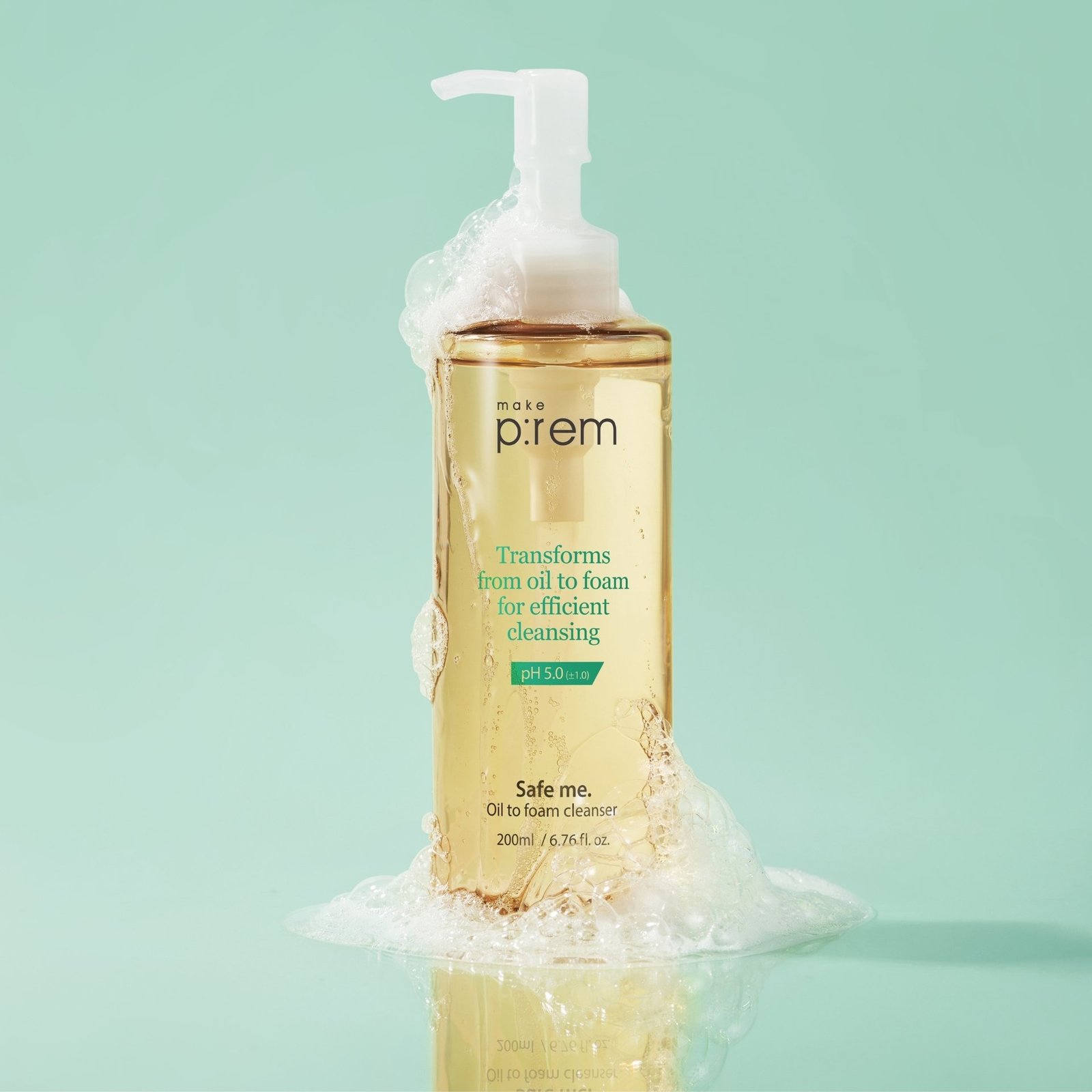Make p:rem Safe Me Oil to Foam Cleanser 200 ml