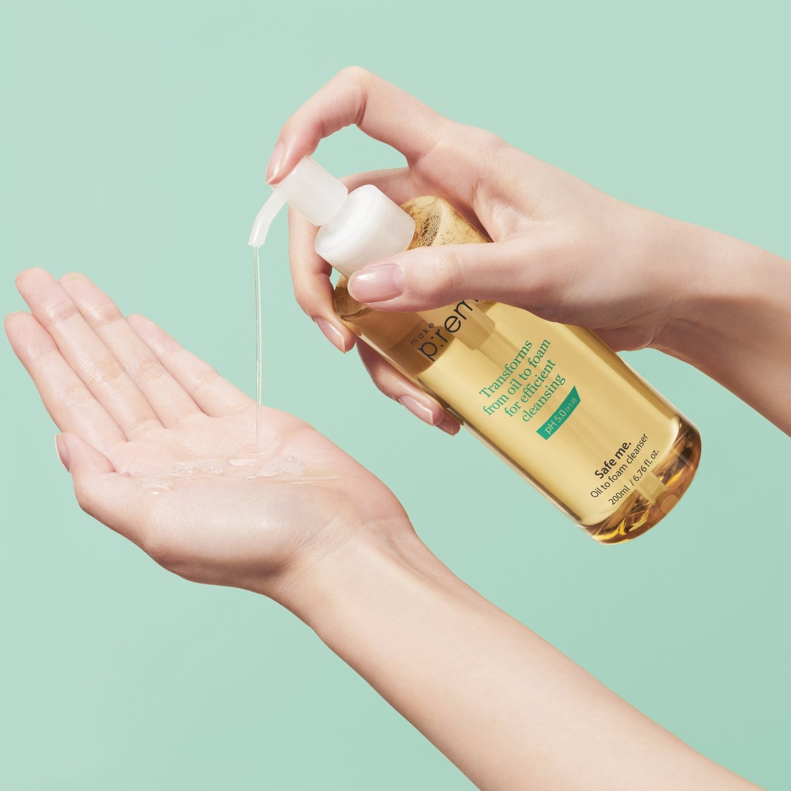 Make p:rem Safe Me Oil to Foam Cleanser 200 ml