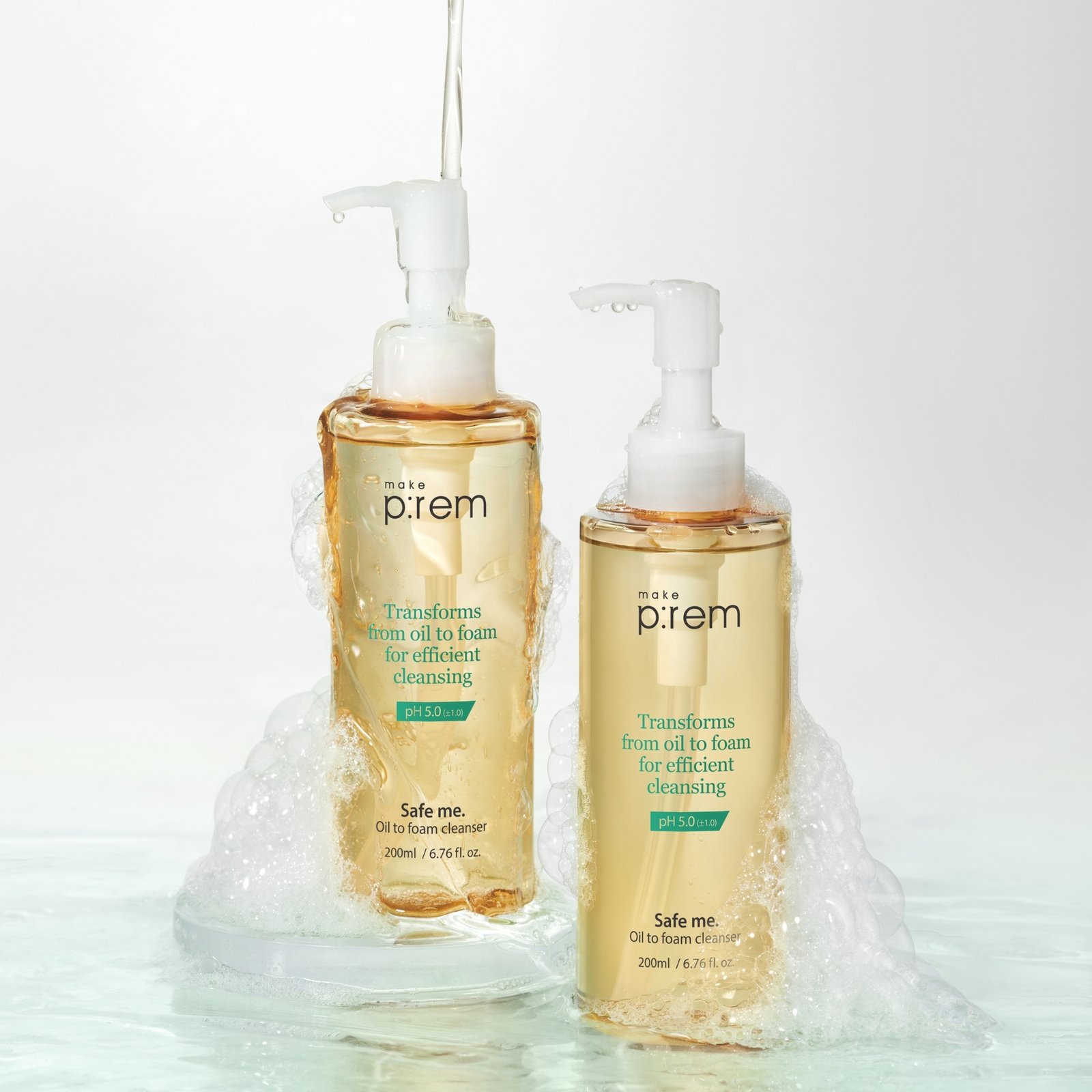 Make p:rem Safe Me Oil to Foam Cleanser 200 ml