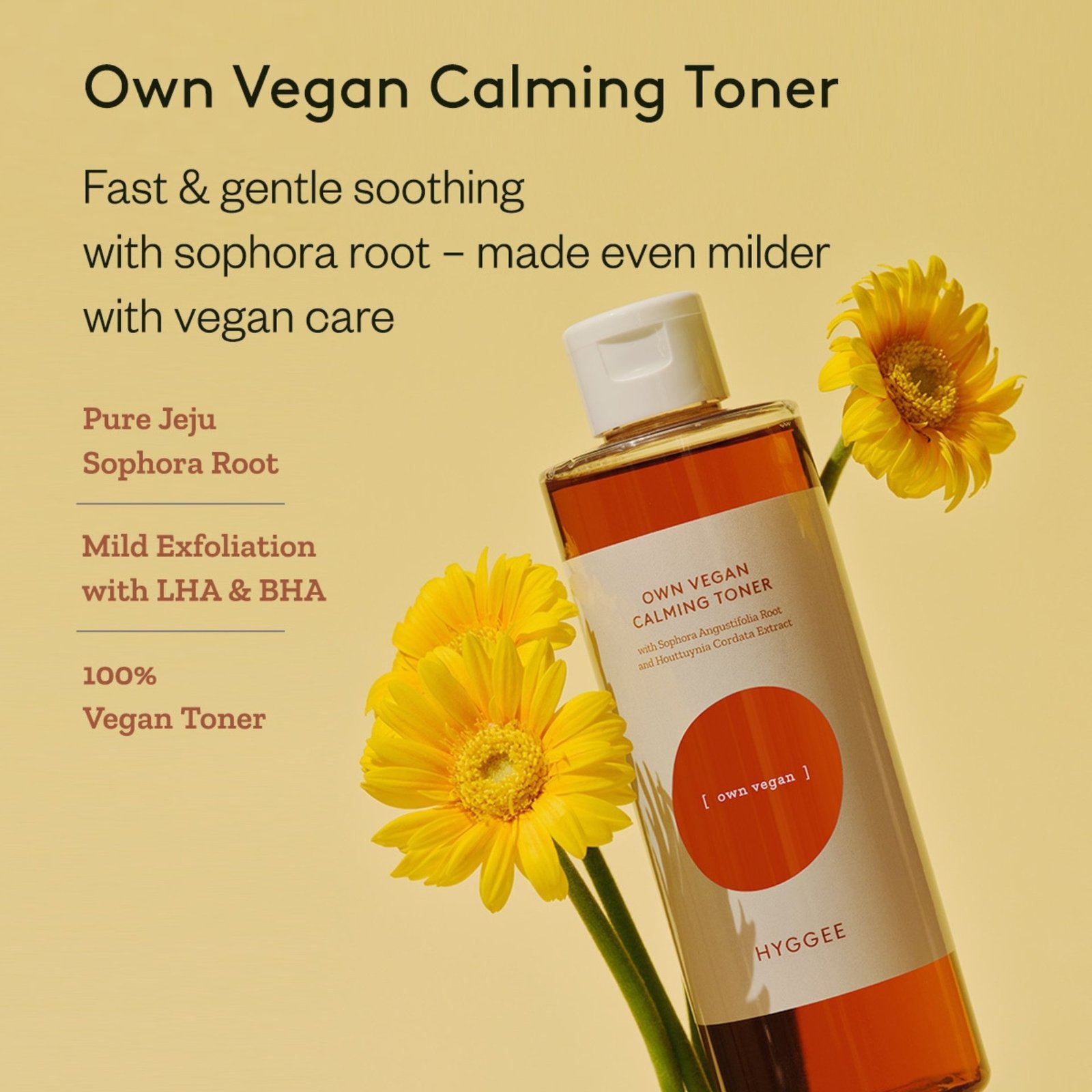 Hyggee Own Vegan Calming Toner 250ml