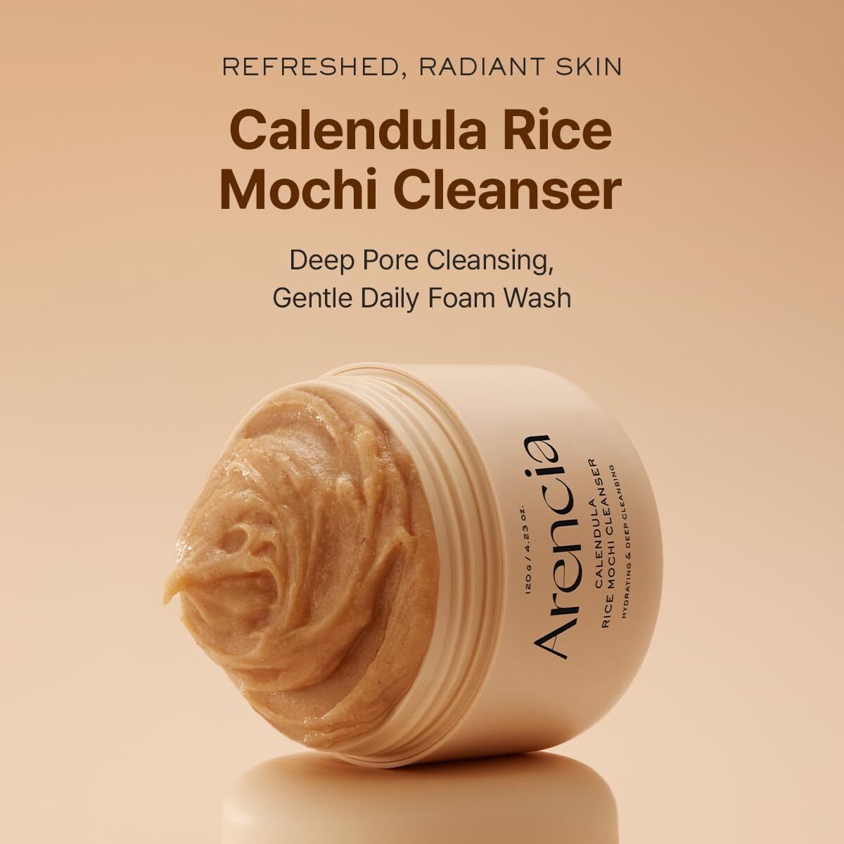 Arencia Calendula Rice Mochi Cleanser 120 g