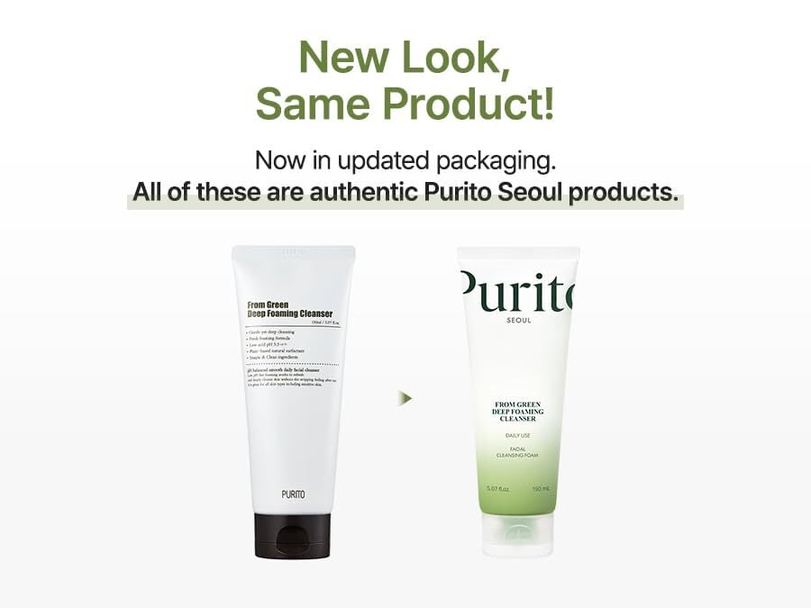 PURITO From Green Deep Foaming Cleanser 150 ml