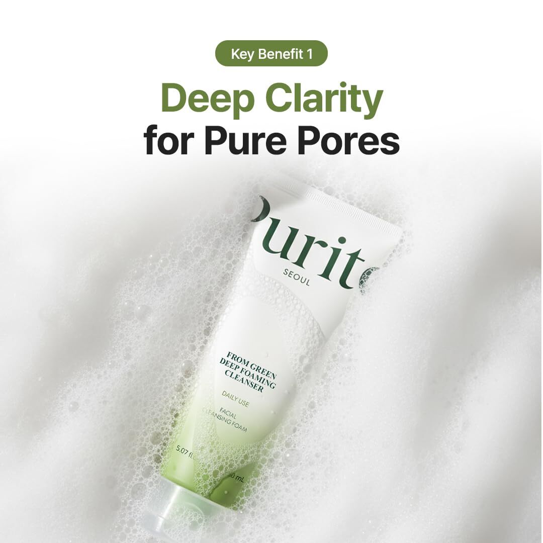 PURITO From Green Deep Foaming Cleanser 150 ml