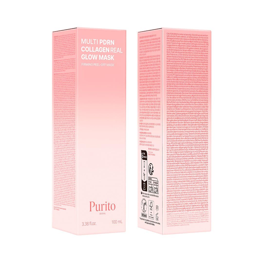 Purito Multi PDRN Collagen Real Glow Mask 100 ml