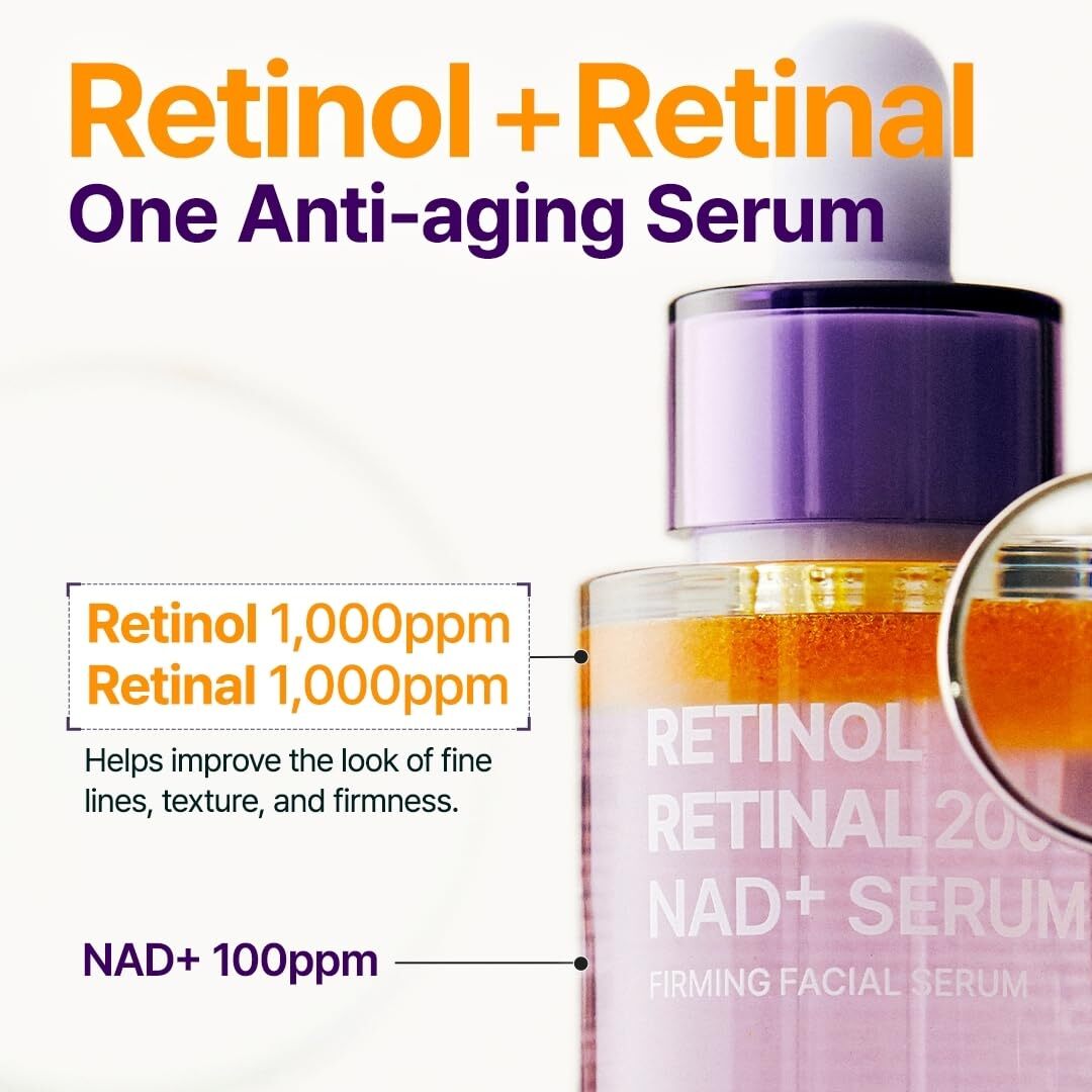 Purito Retinol Retinal 2000 NAD+ Serum 30 ml