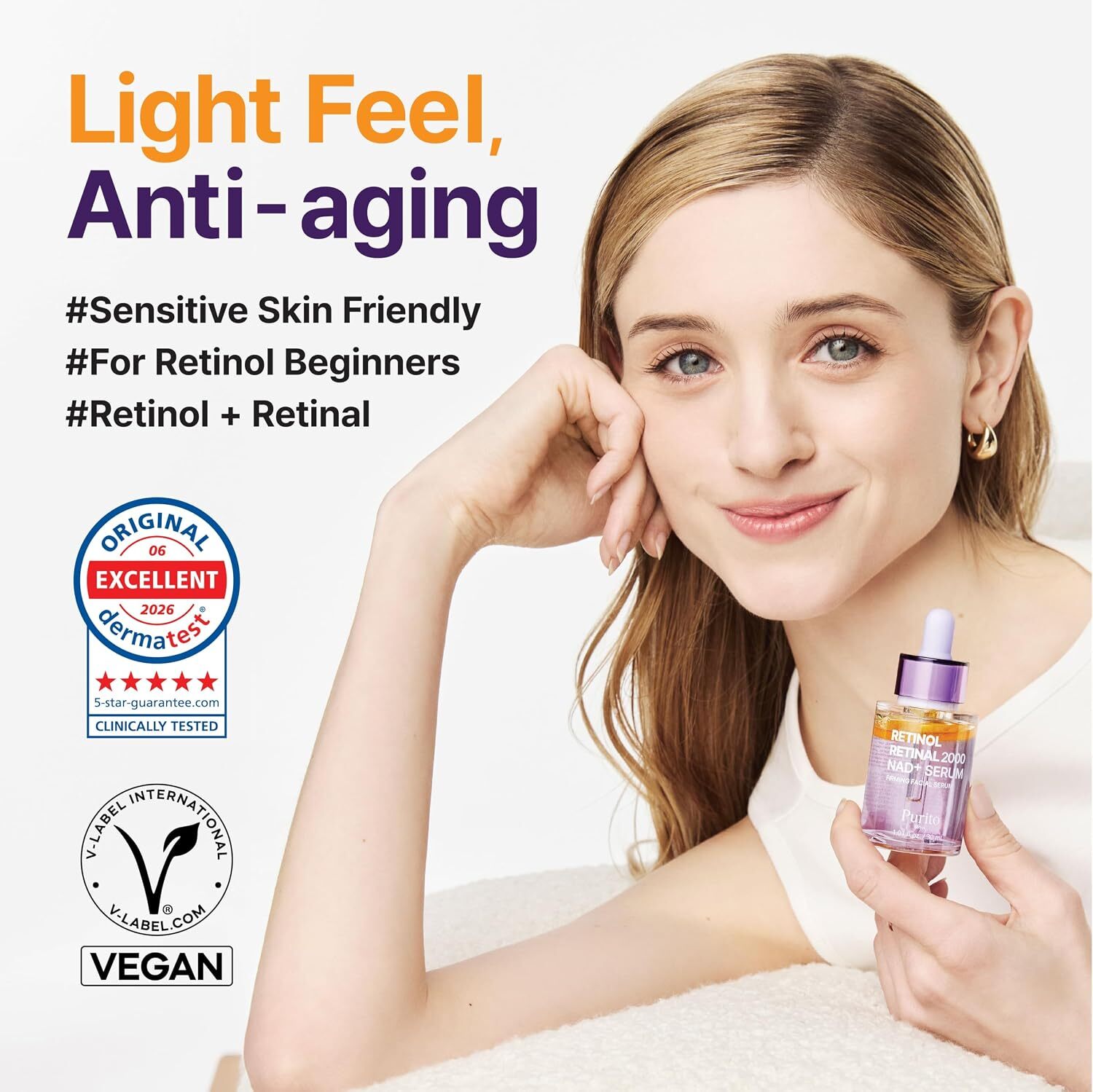 Purito Retinol Retinal 2000 NAD+ Serum 30 ml