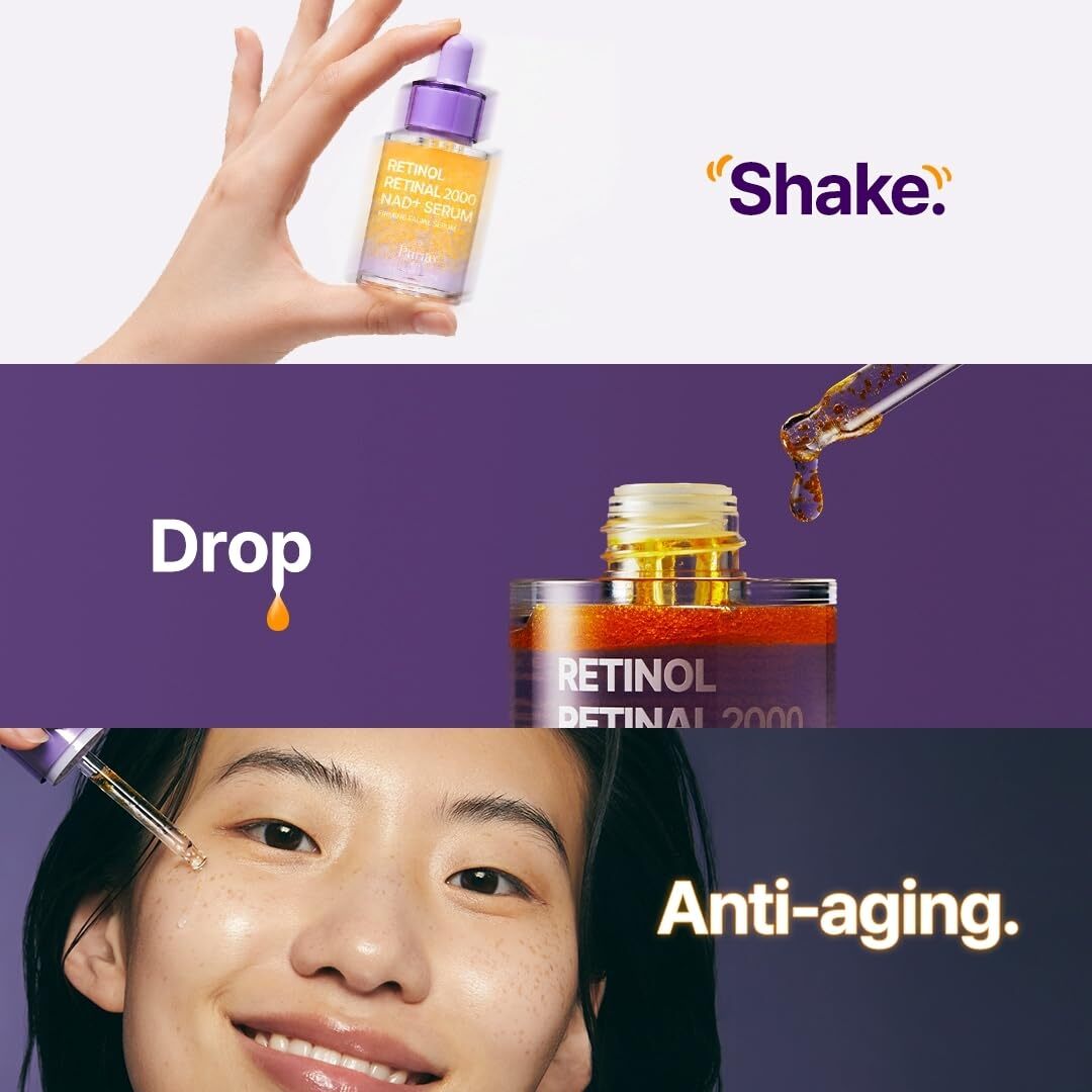 Purito Retinol Retinal 2000 NAD+ Serum 30 ml