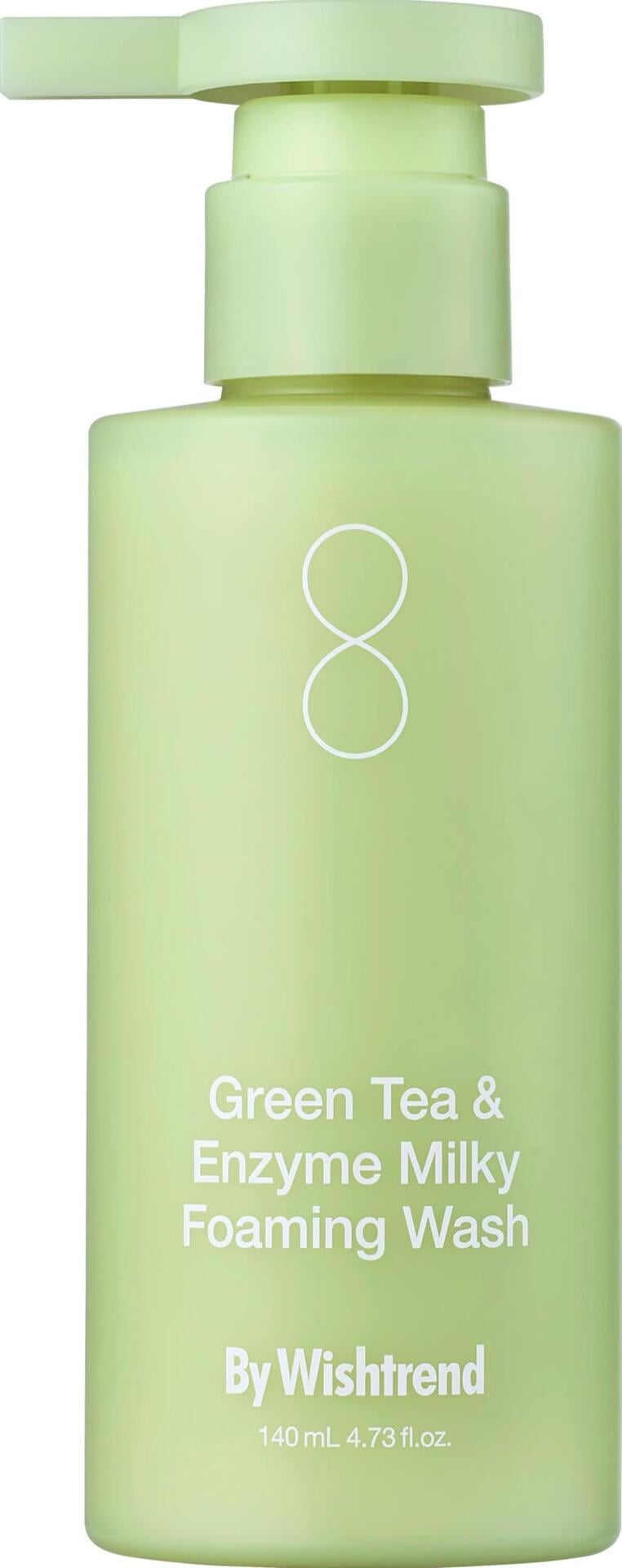 BY WISHTREND Green Tea & Enzyme Milky Foaming Wash 140ml