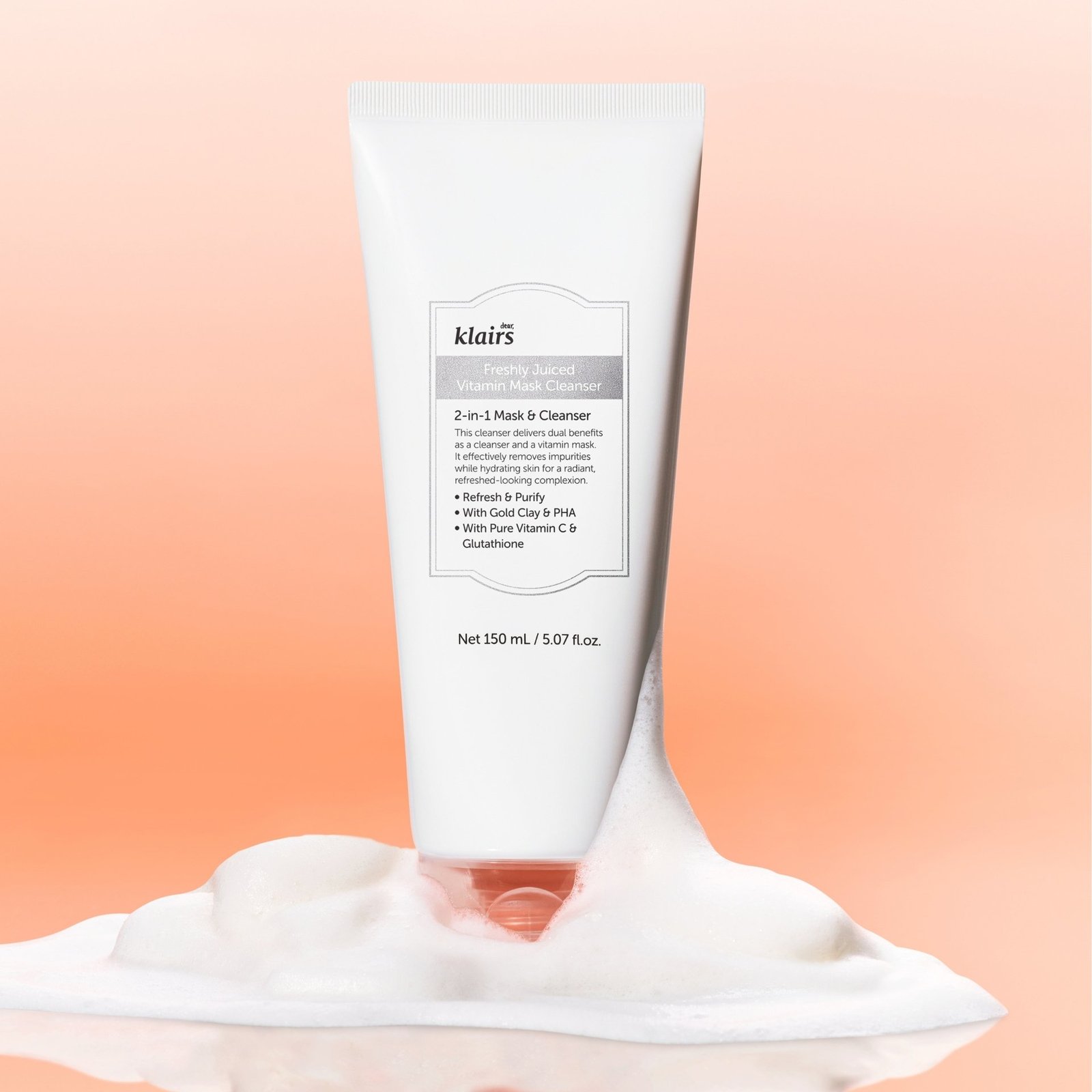 Klairs Freshly Jucied Vitamin Mask Cleanser 150 ml