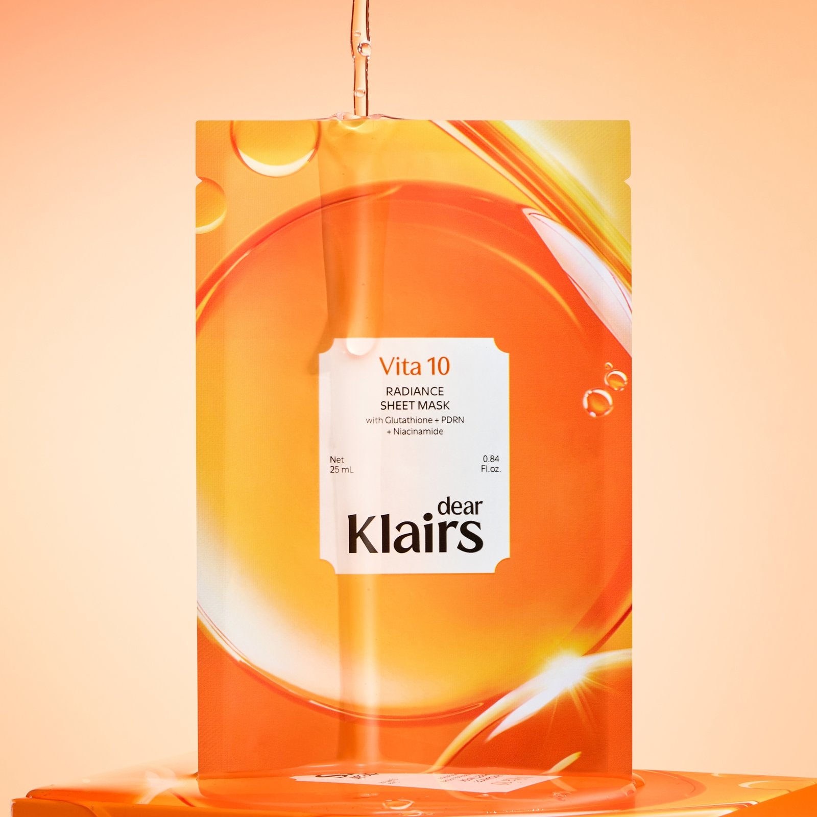 KLAIRS Vita 10 Radiance Sheet Mask 25ml