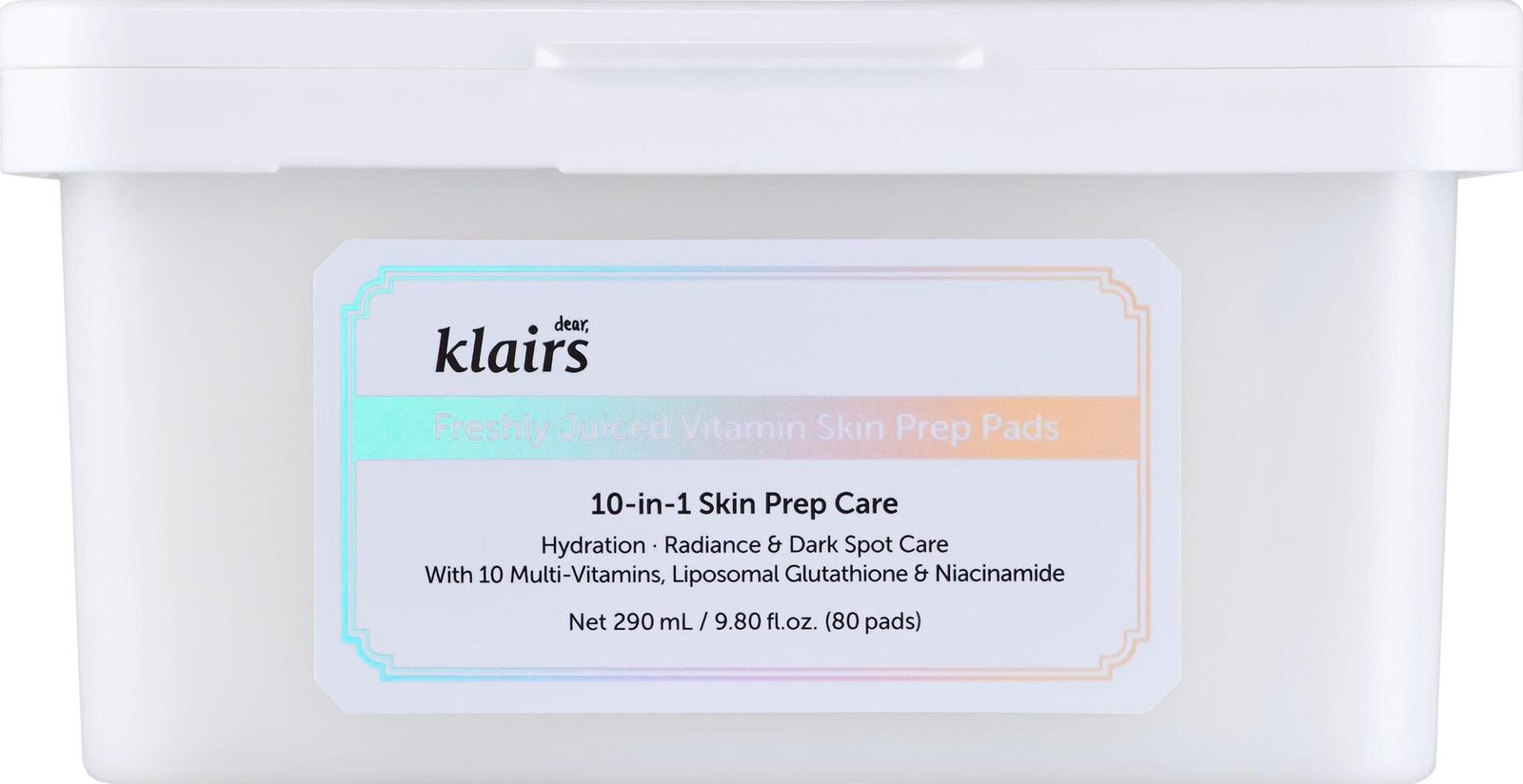 Klairs Freshly Juiced Vitamin Skin Prep Pads 80 pads
