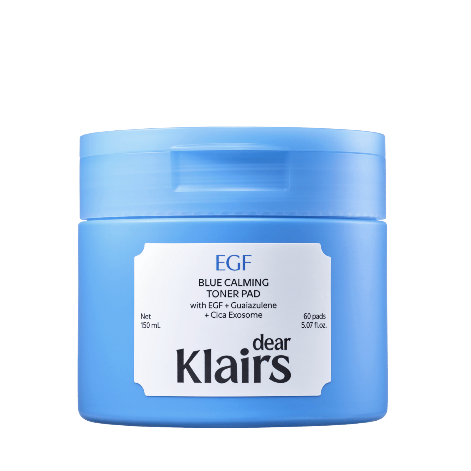 KLAIRS EGF Blue Calming Toner Pad 150ml 60 Pad