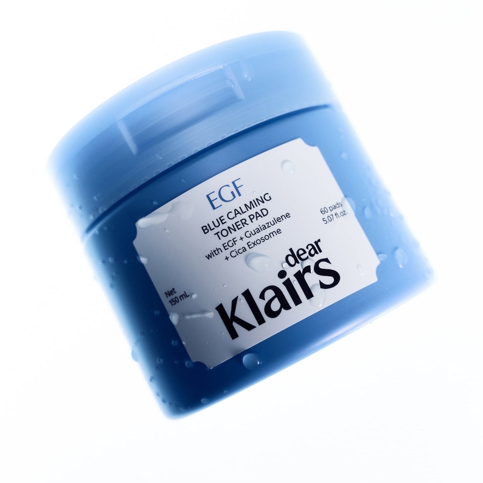 KLAIRS EGF Blue Calming Toner Pad 150ml 60 Pad