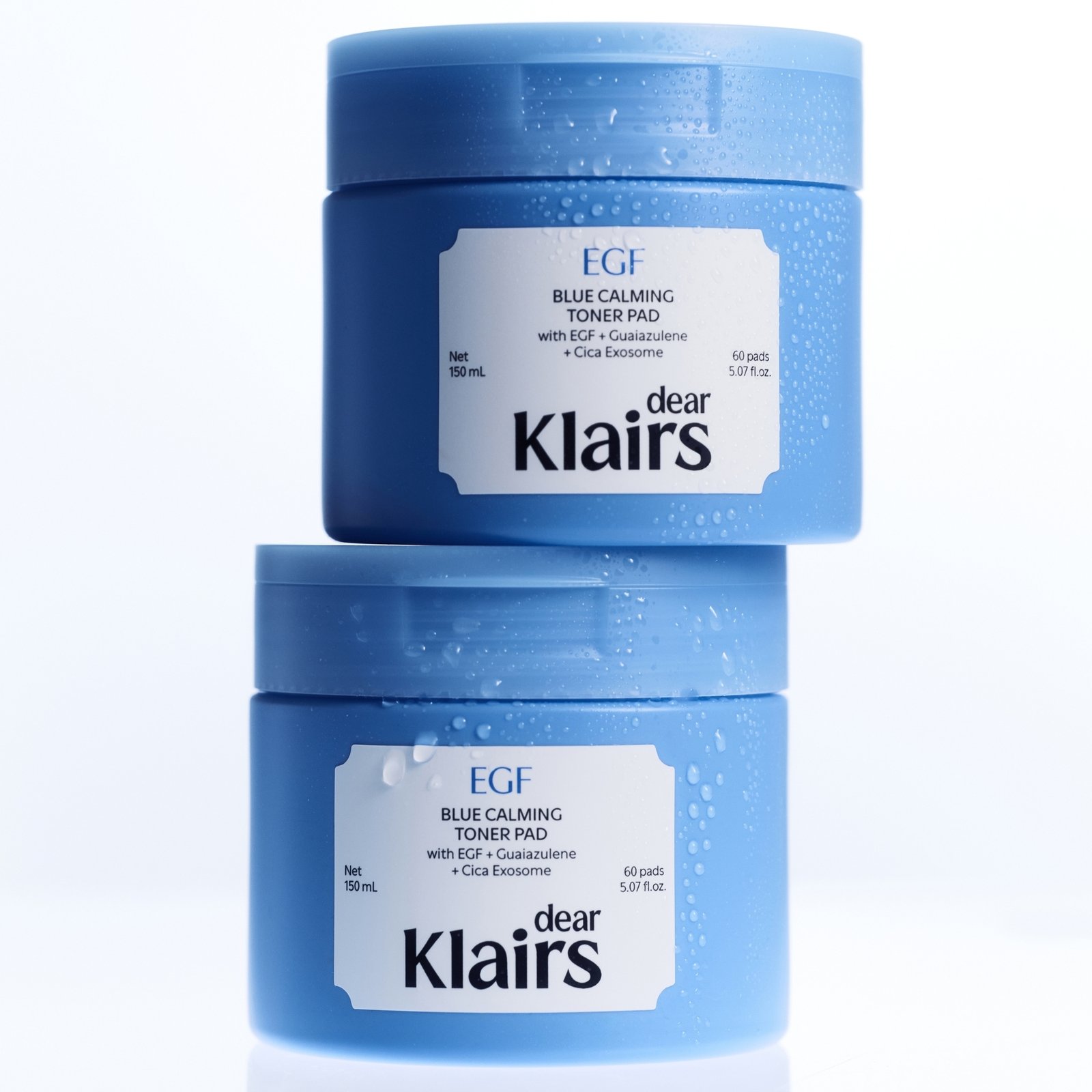 KLAIRS EGF Blue Calming Toner Pad 150ml 60 Pad