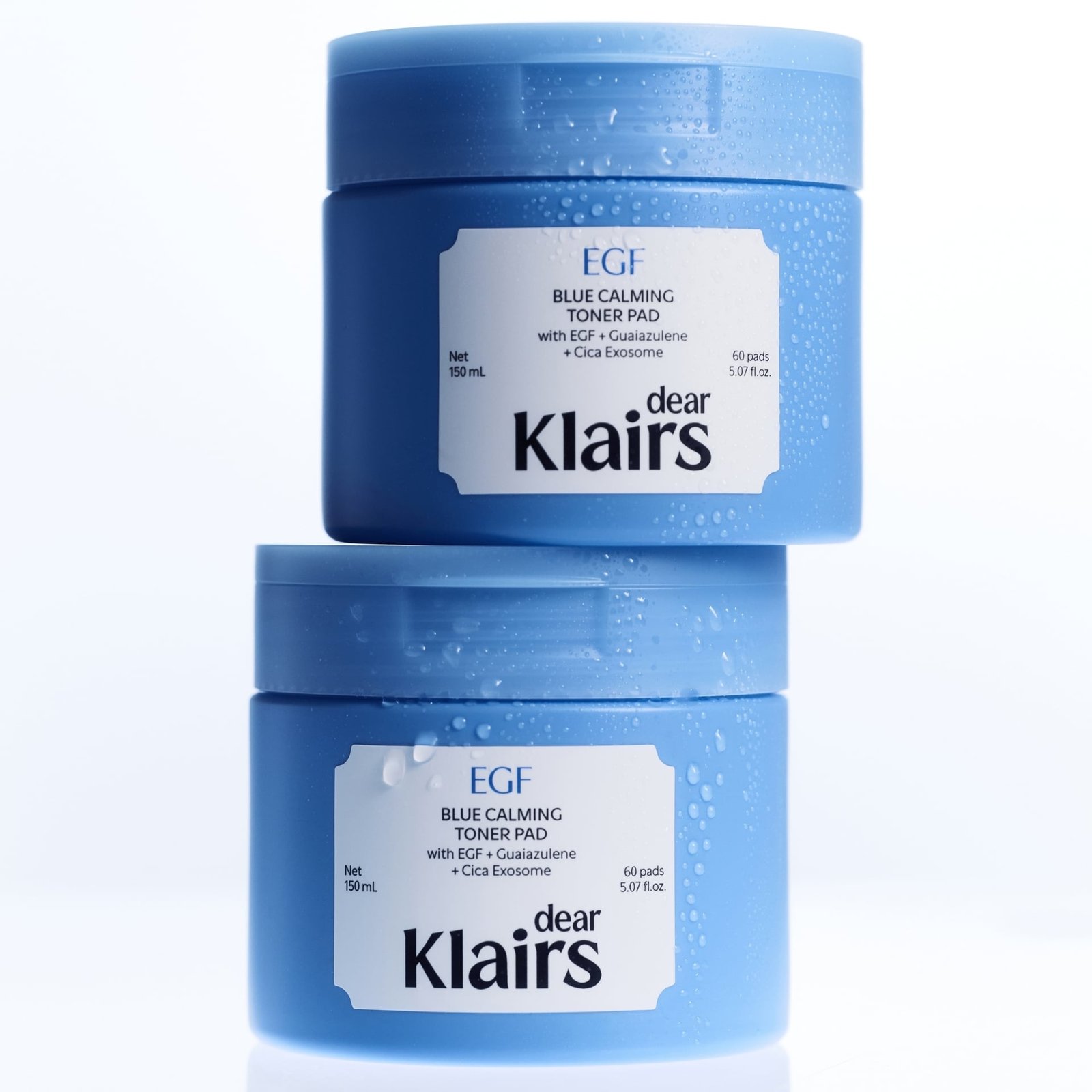 KLAIRS EGF Blue Calming Toner Pad 150ml 60 Pad
