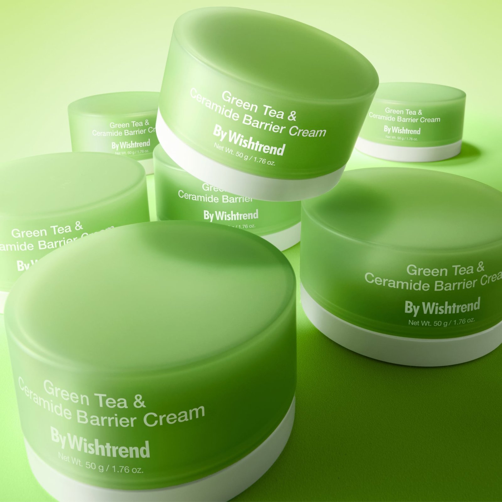 By Wishtrend Green Tea & Ceramide Barrier Cream 50g