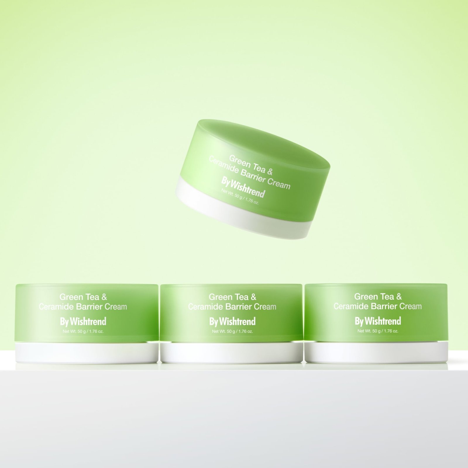 By Wishtrend Green Tea & Ceramide Barrier Cream 50g