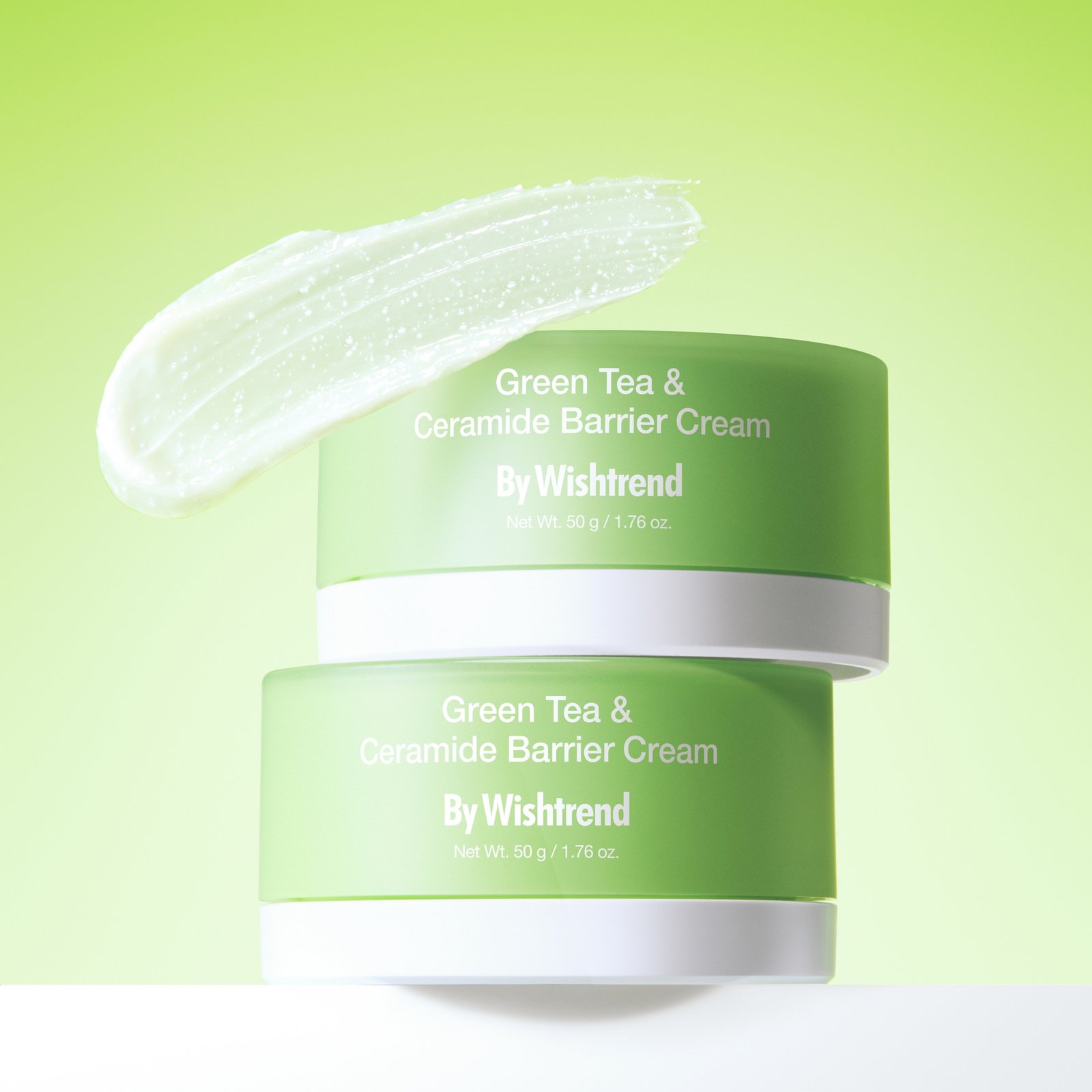 By Wishtrend Green Tea & Ceramide Barrier Cream 50g