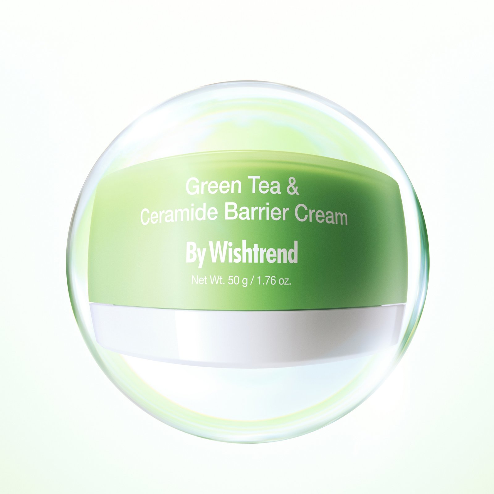 By Wishtrend Green Tea & Ceramide Barrier Cream 50g