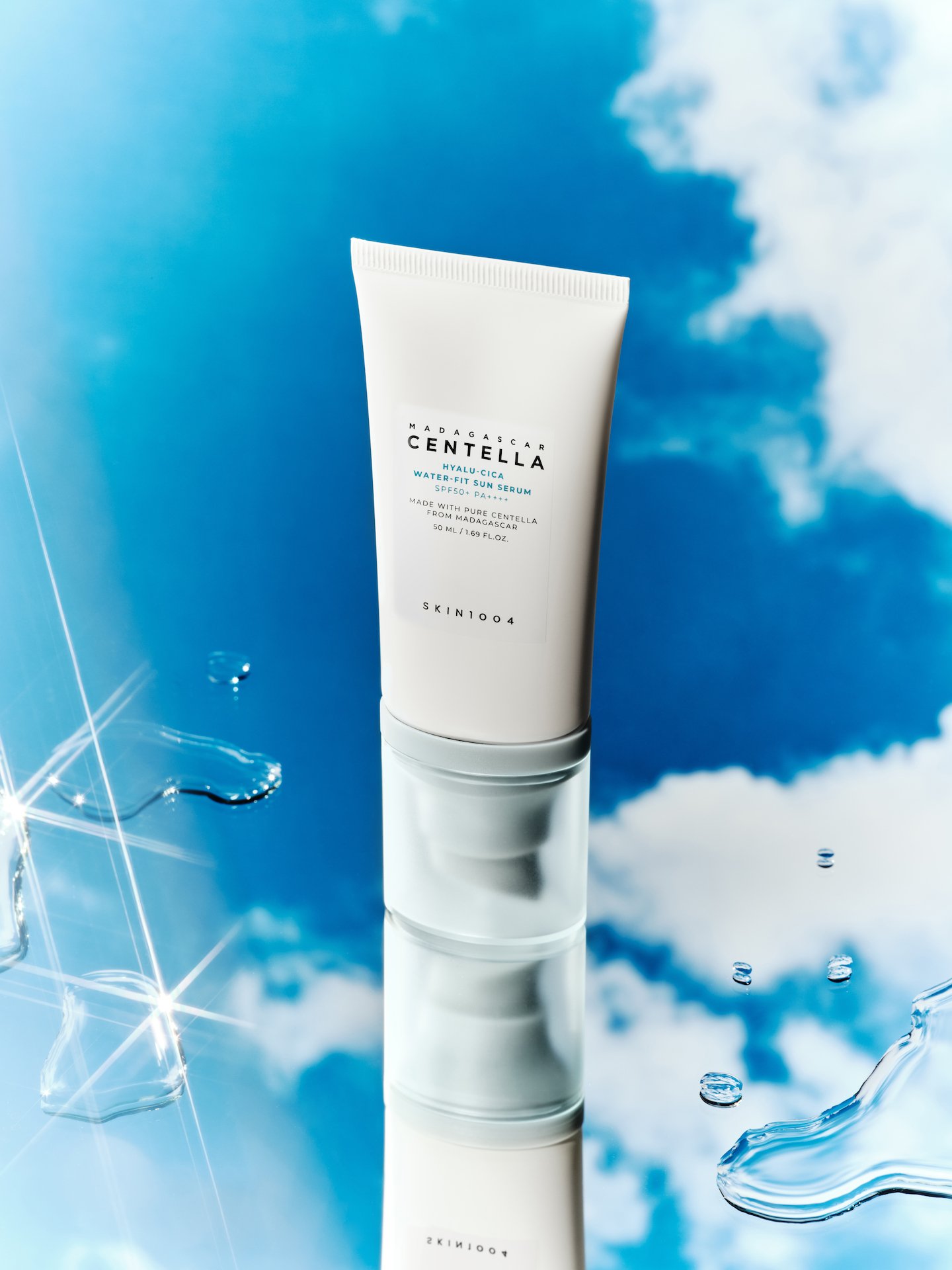 SKIN1004 Madagascar Centella Hyalu-Cica WATER-FIT Sun serum SPF 50 50ml