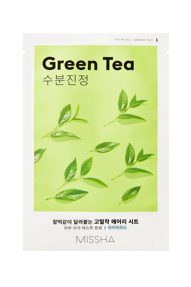 MISSHA Green Tea Airy Fit Sheet Mask 1 st