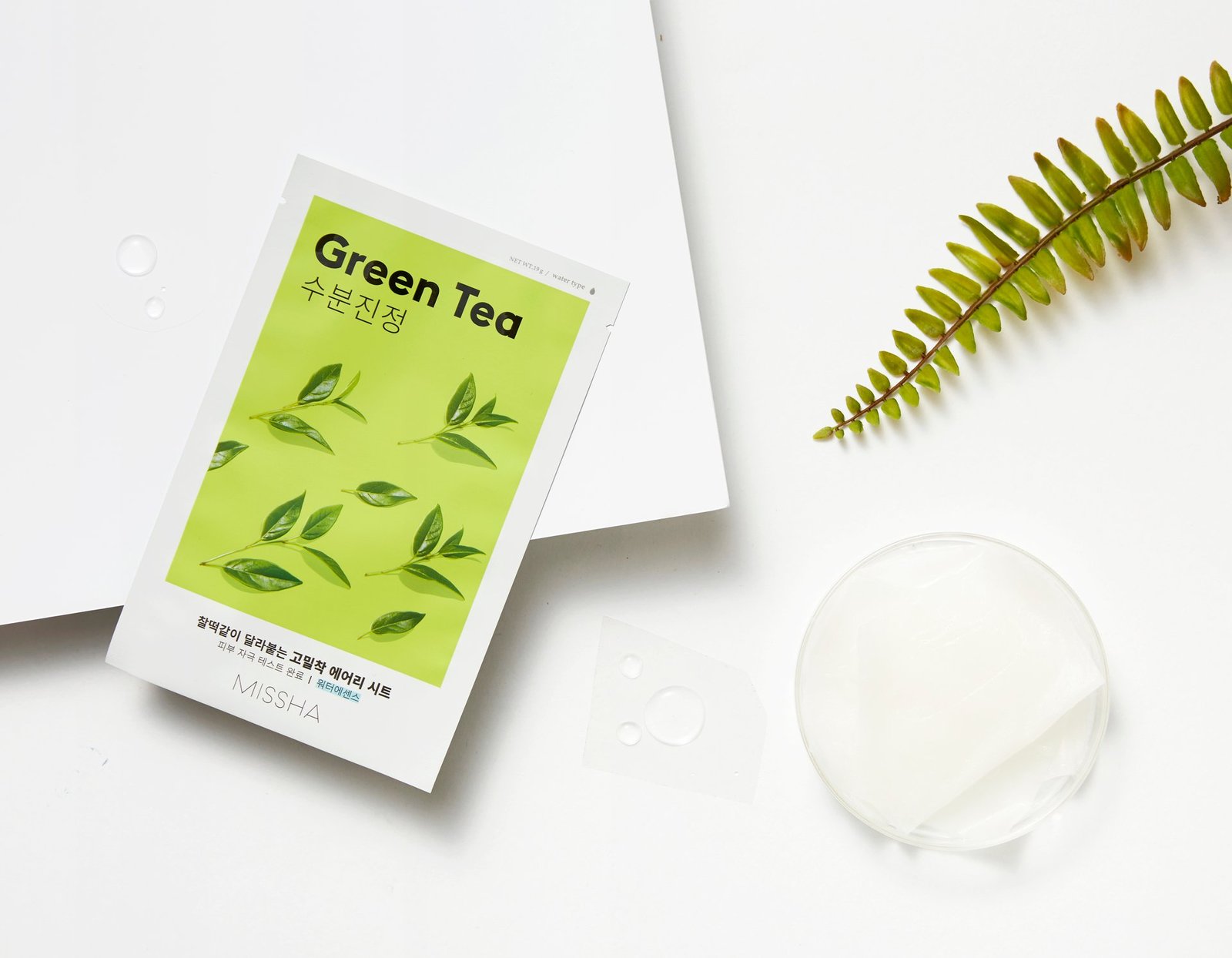 MISSHA Green Tea Airy Fit Sheet Mask 1 st