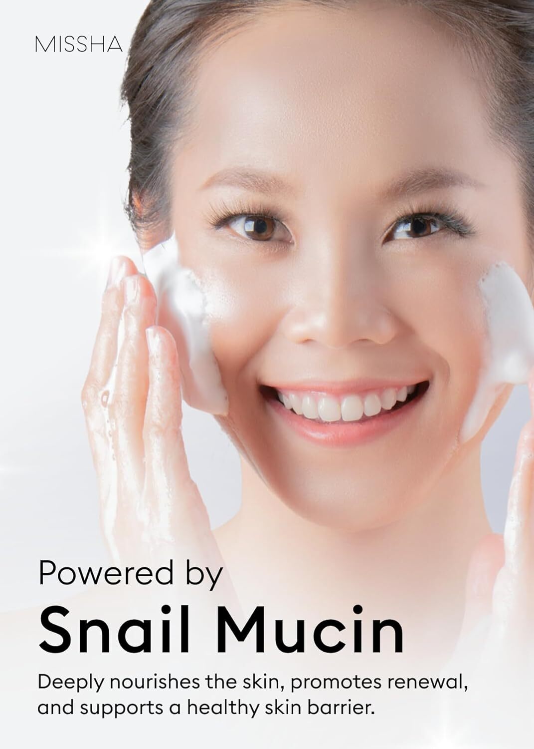 Missha Super Aqua Cell Renew Snail Cleansing Foam 100 ml