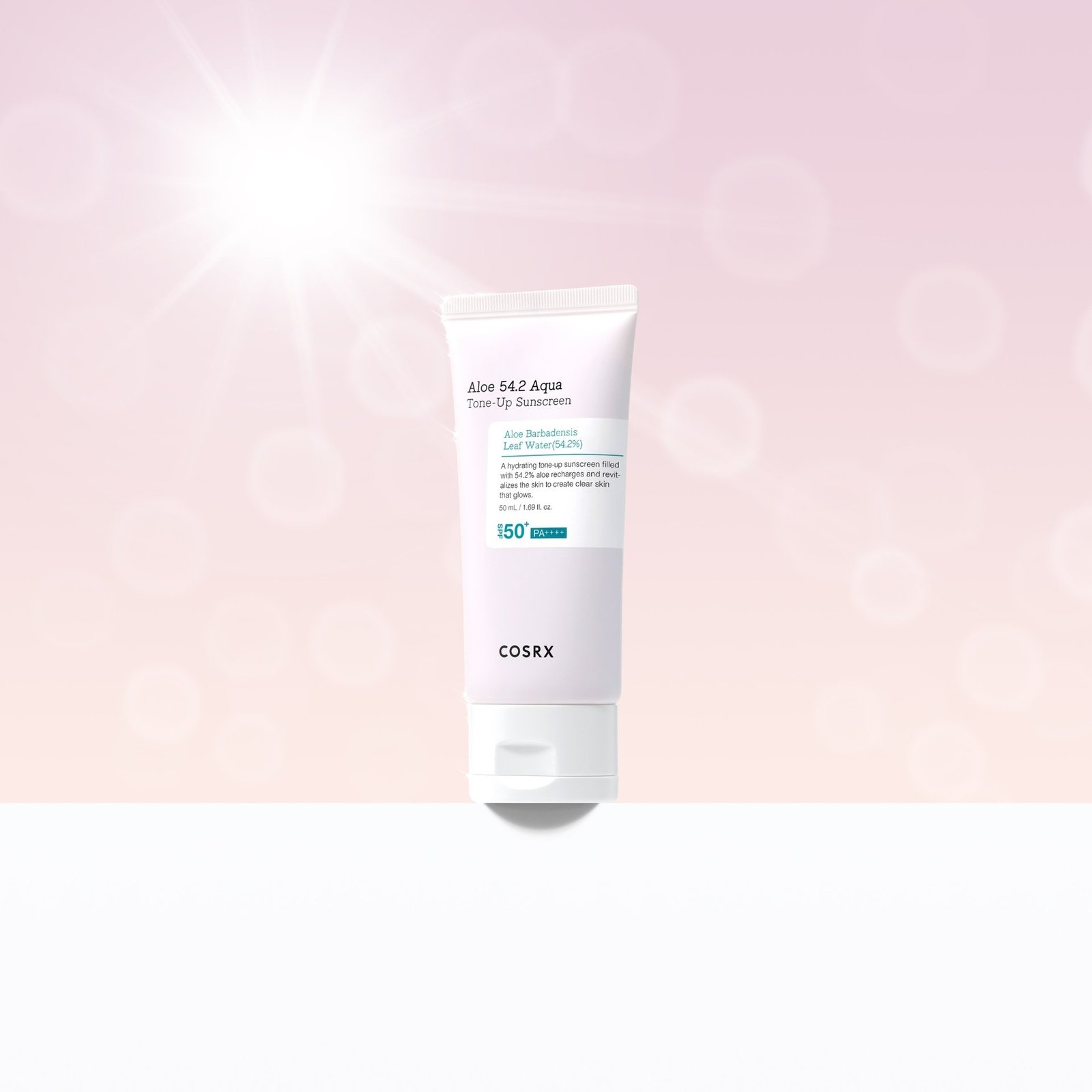 COSRX Aloe 54,2 Aqua Tone Up Sunscreen SPF50 50 ml