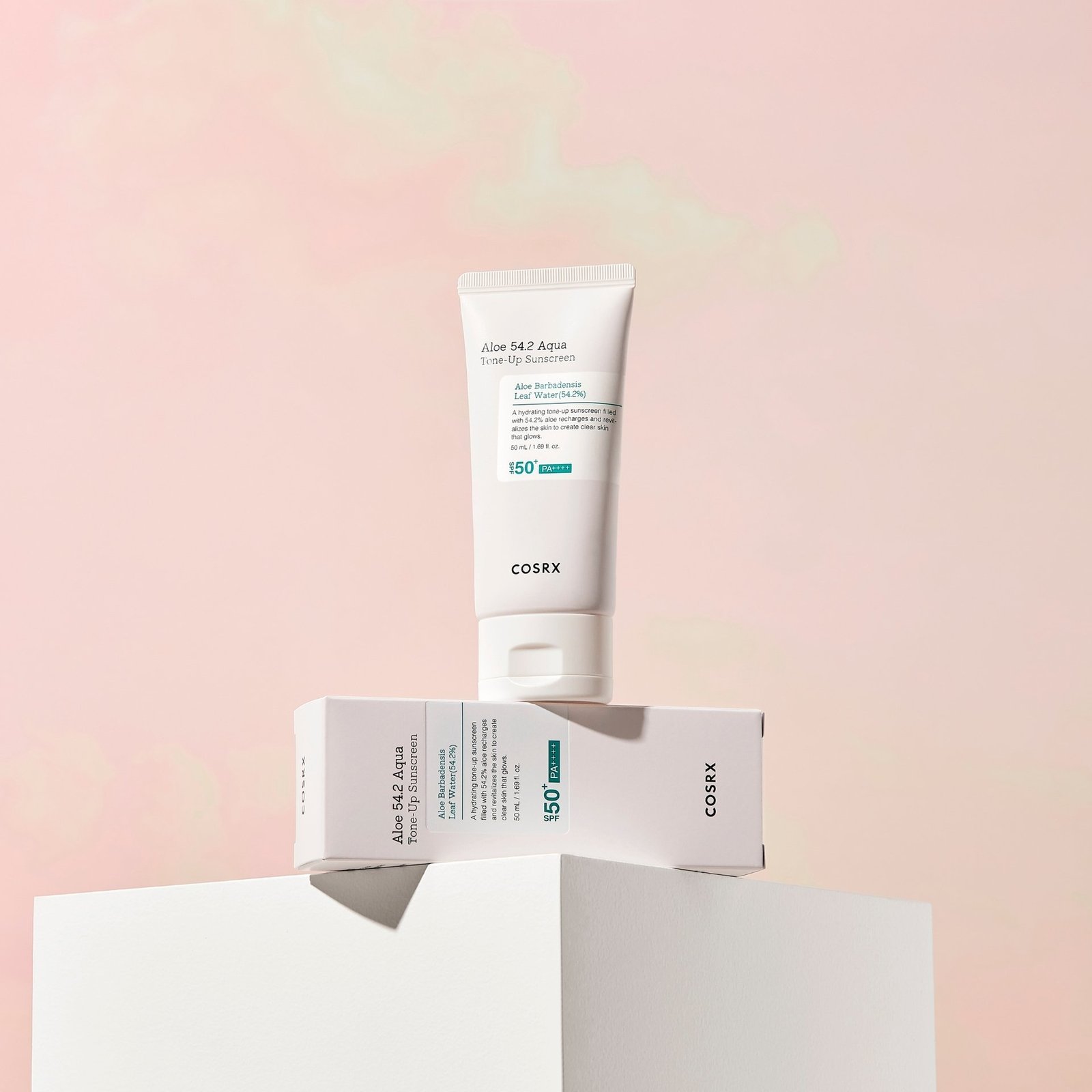 COSRX Aloe 54,2 Aqua Tone Up Sunscreen SPF50 50 ml