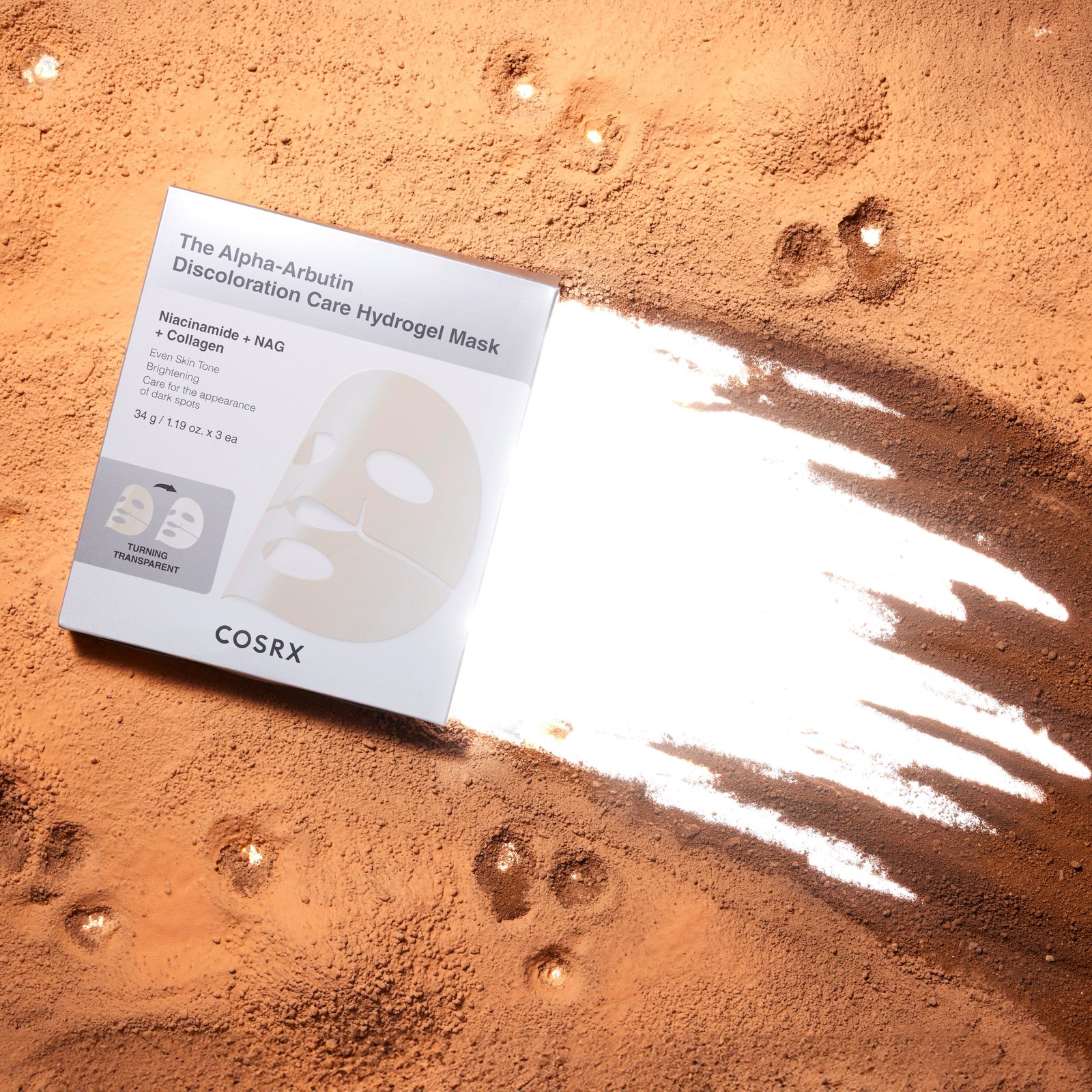 COSRX The Alpha-Arbutin Discoloration Care Hydrogel Mask 3 st