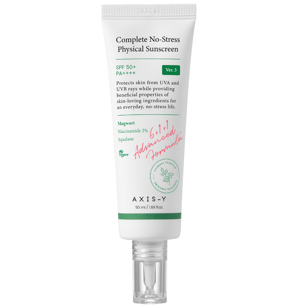 AXIS-Y Complete No-Stress Physical Sunscreen V3 SPF50 50ml