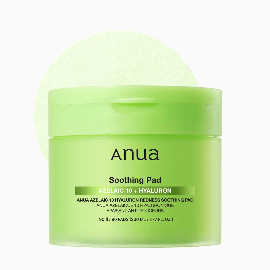 ANUA Azelaic 10 Hyaluron Redness Soothing Pad 90ea/230 ml