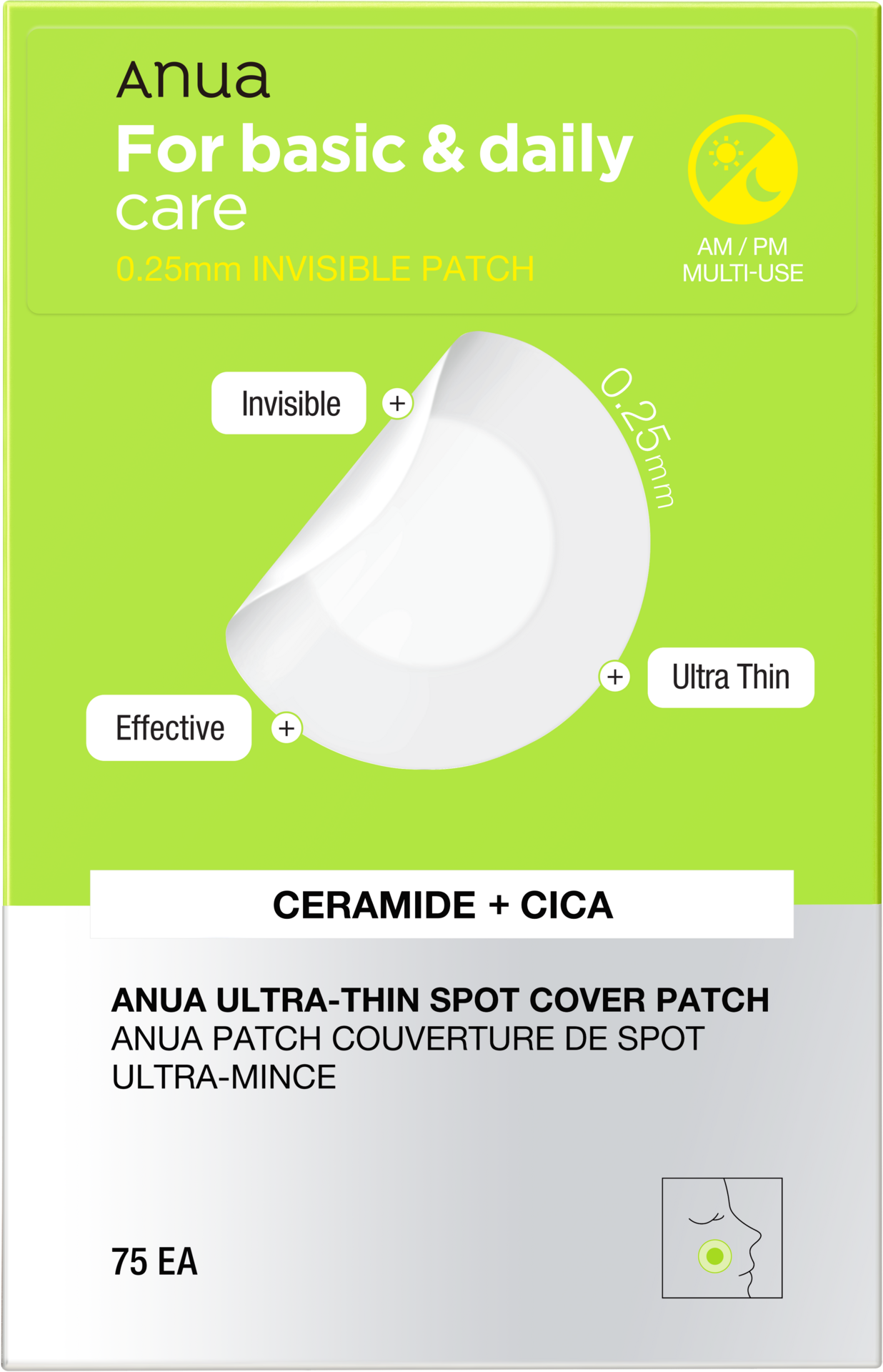 Anua Ultra Thin Spot Cover Patch 75 st