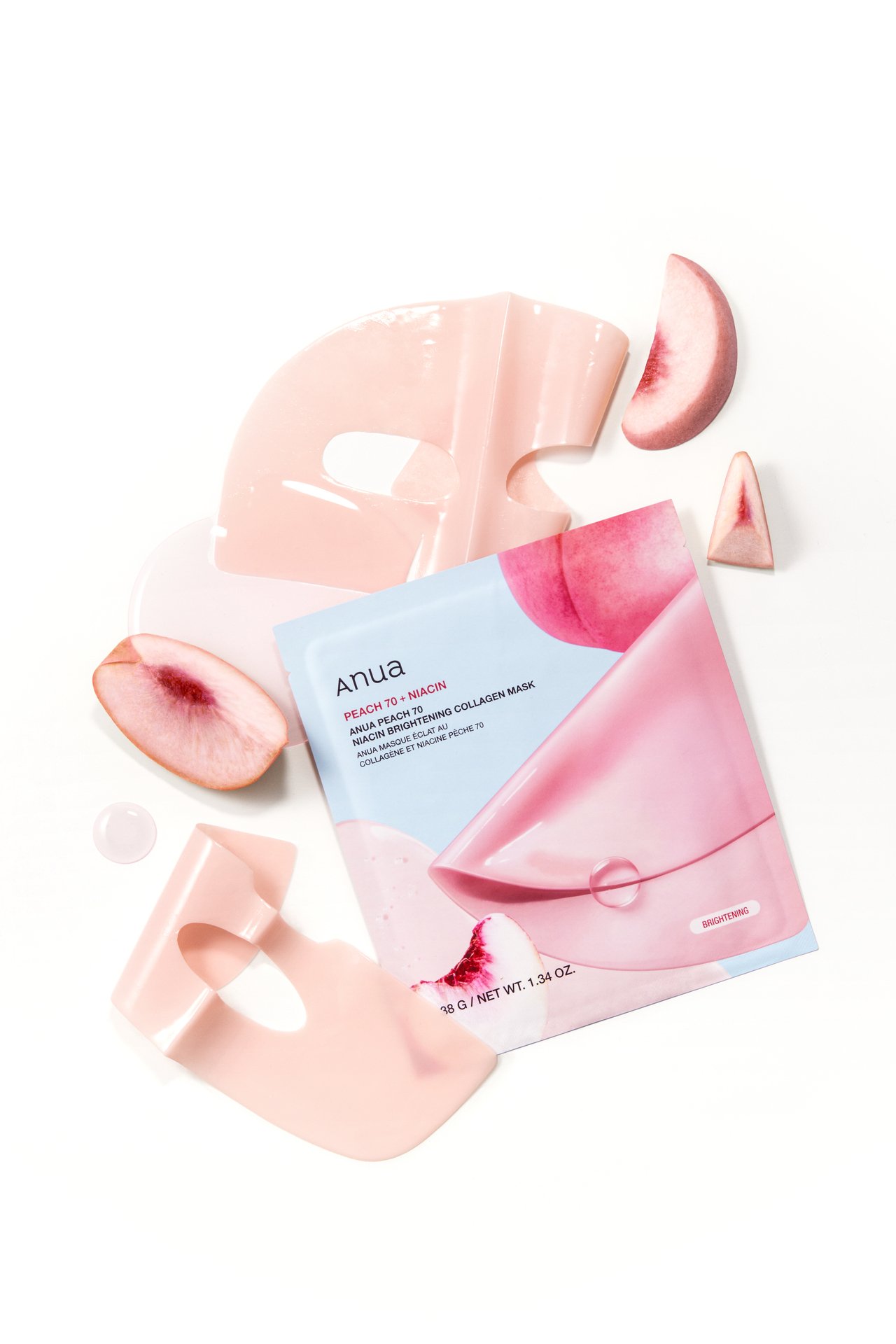 Anua Peach 70 Brightening Collagen Mask 1 st