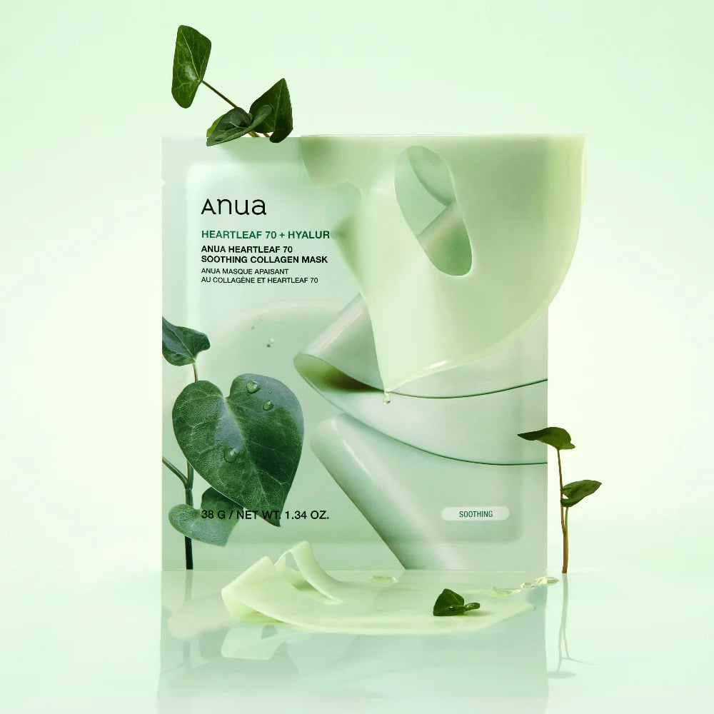 Anua Heartleaf 70 Soothing Collagen Mask 1 st